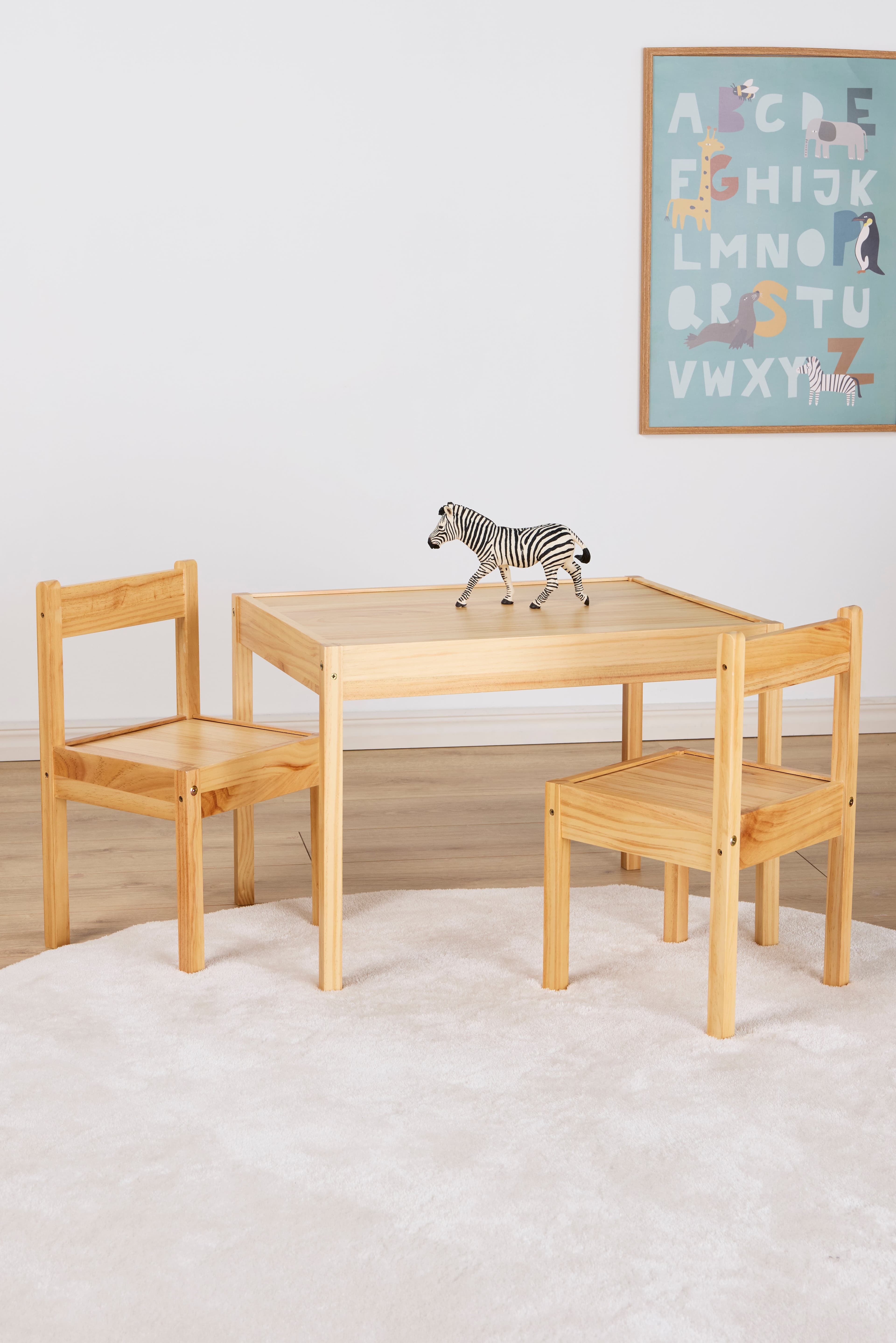 Alice & Fox BIANCA Pöytä + Tuolit, Nature