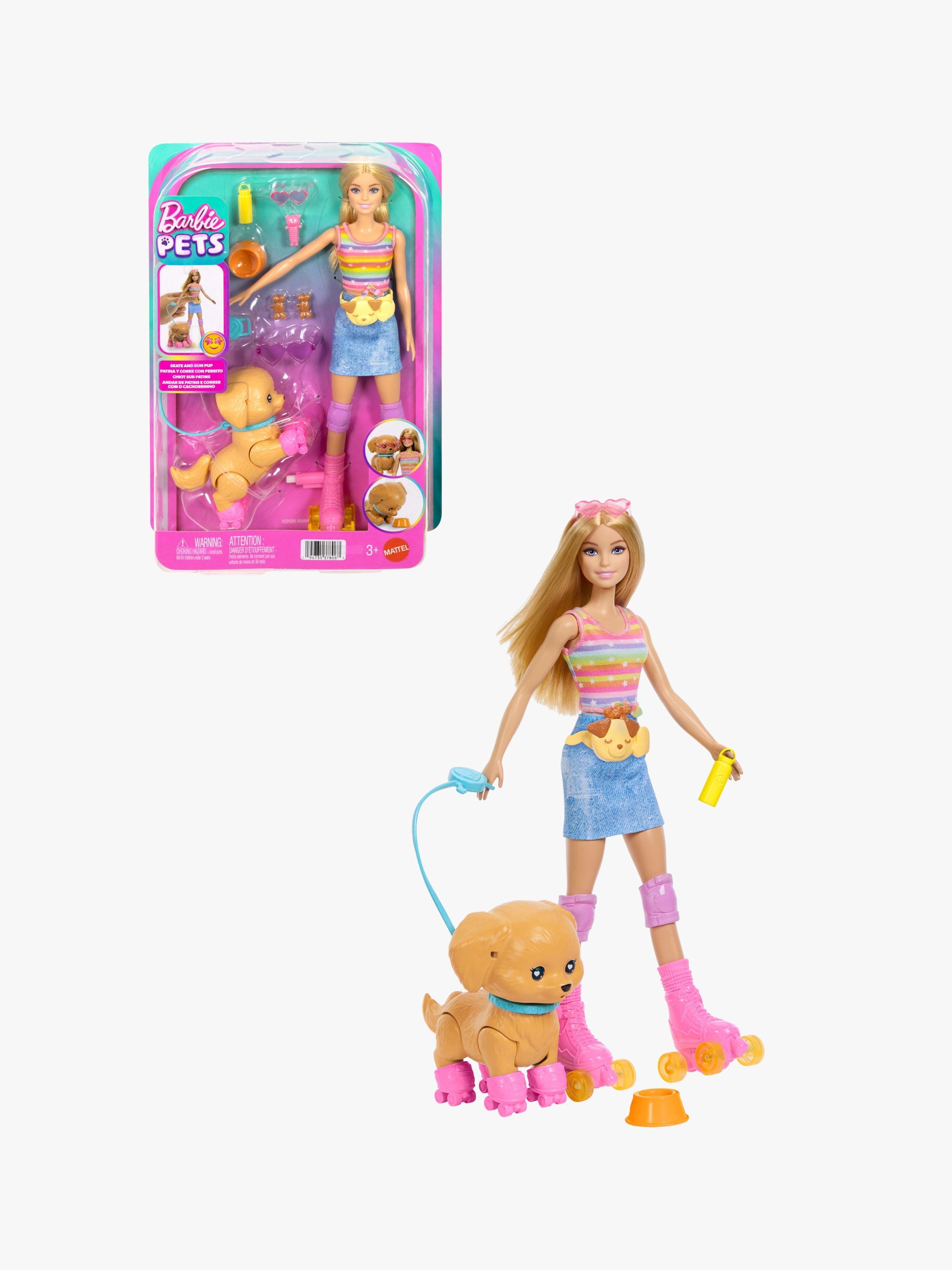 Barbie Muotinukke + Koiranpentu