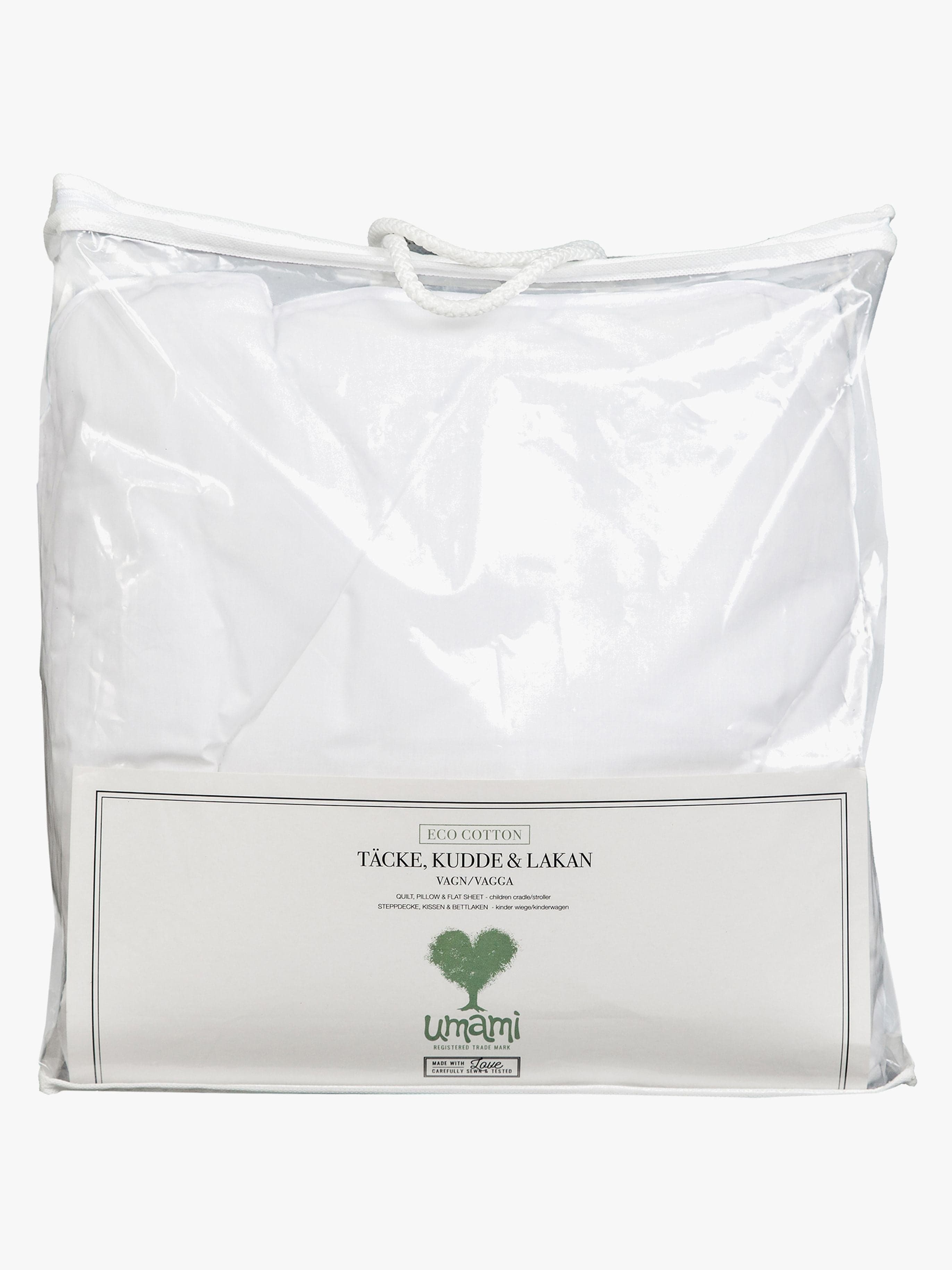 Umami Vuodesetti Kolmiosainen Eco 70x80