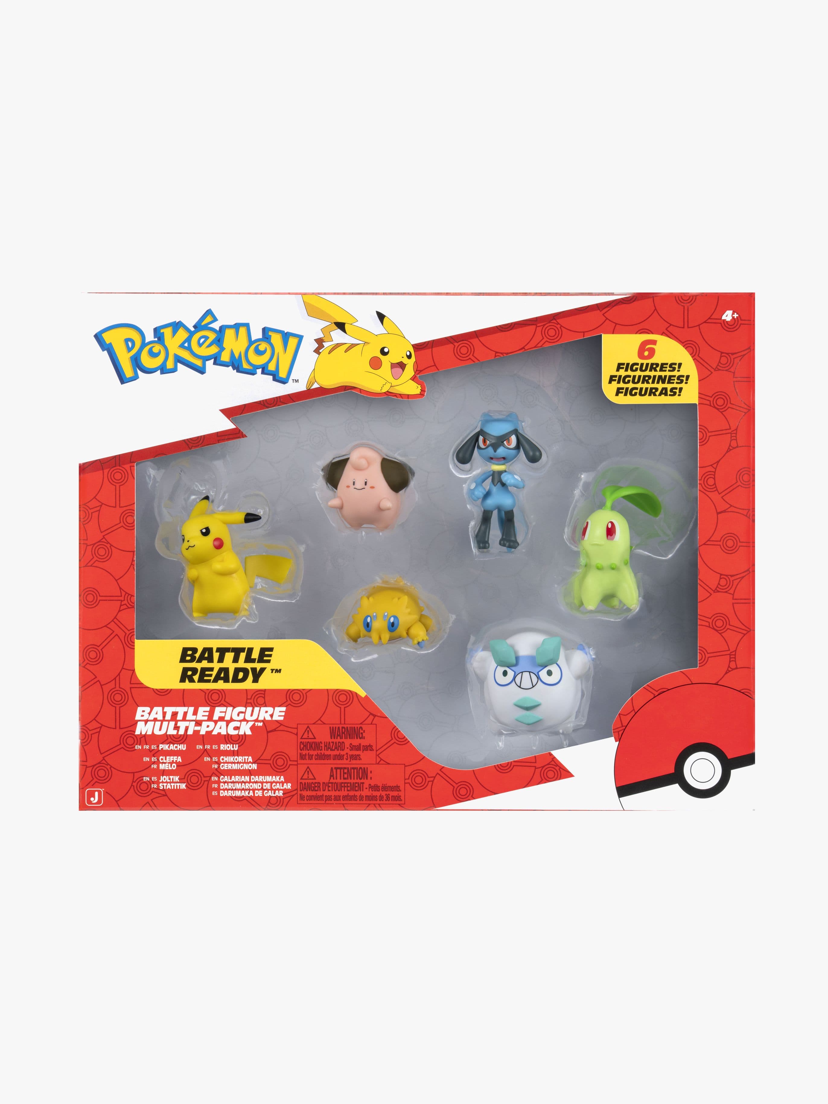 Pokémon Battle Figuurisetti 6-pack