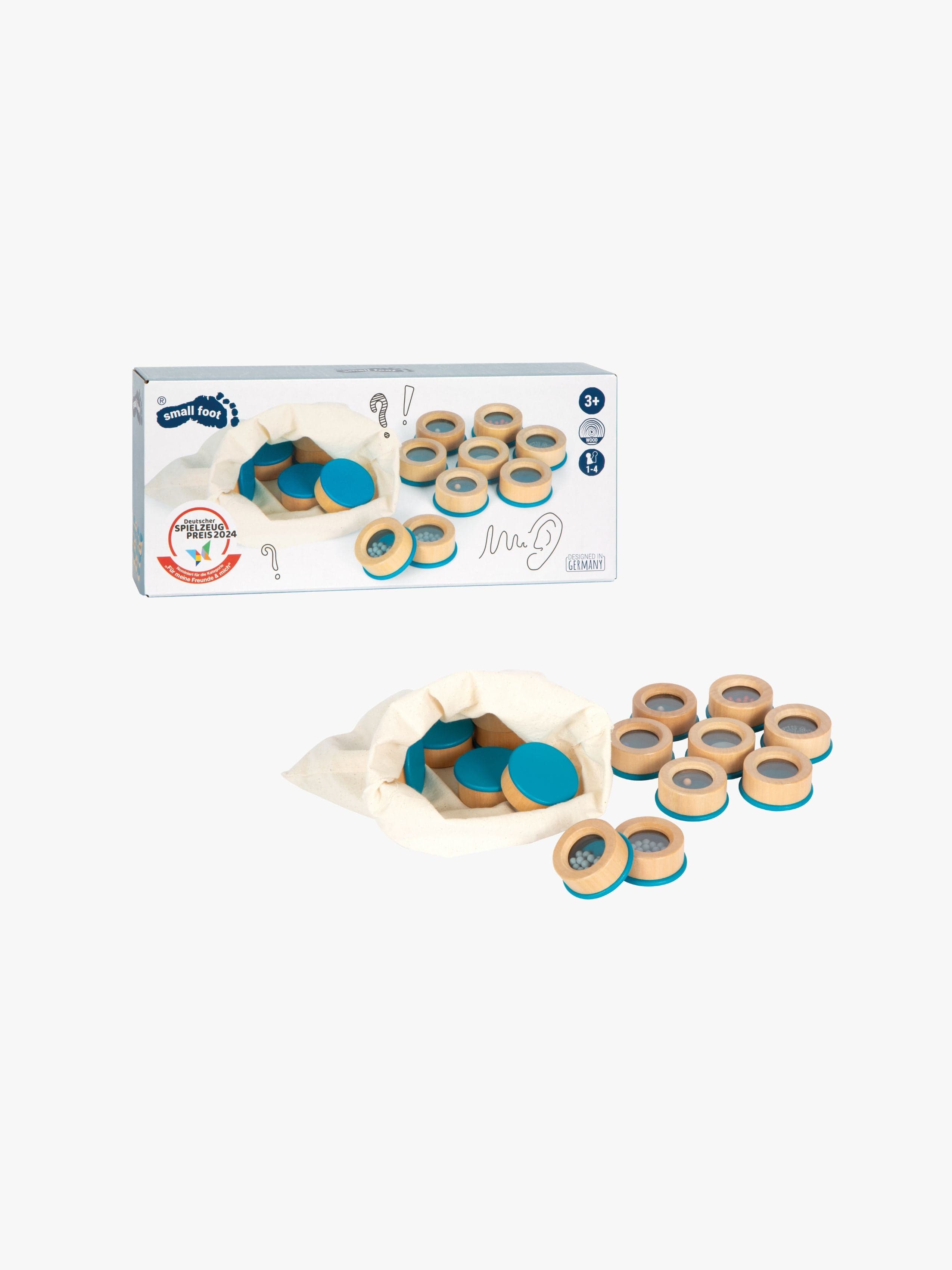 Small Foot Sensorinen Kuuntelupeli Muistipeli