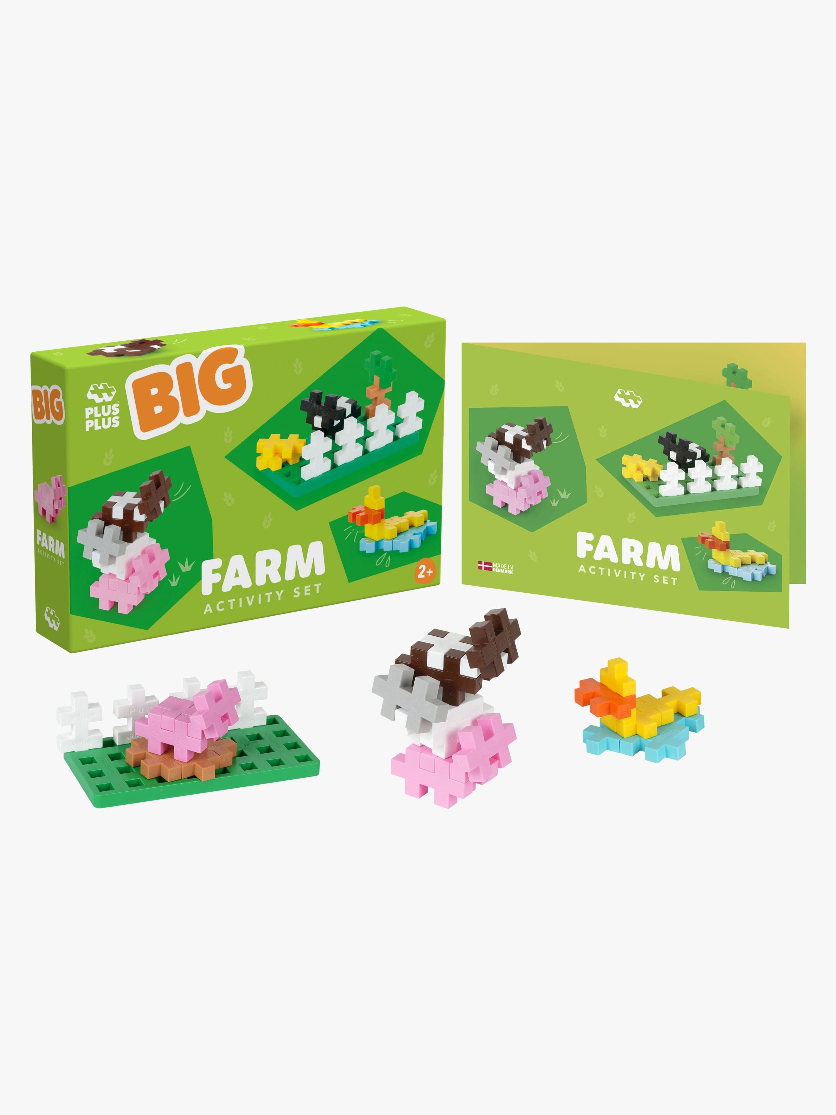 Plus-Plus BIG Activity Farm World Rakennussarja 41 Osaa
