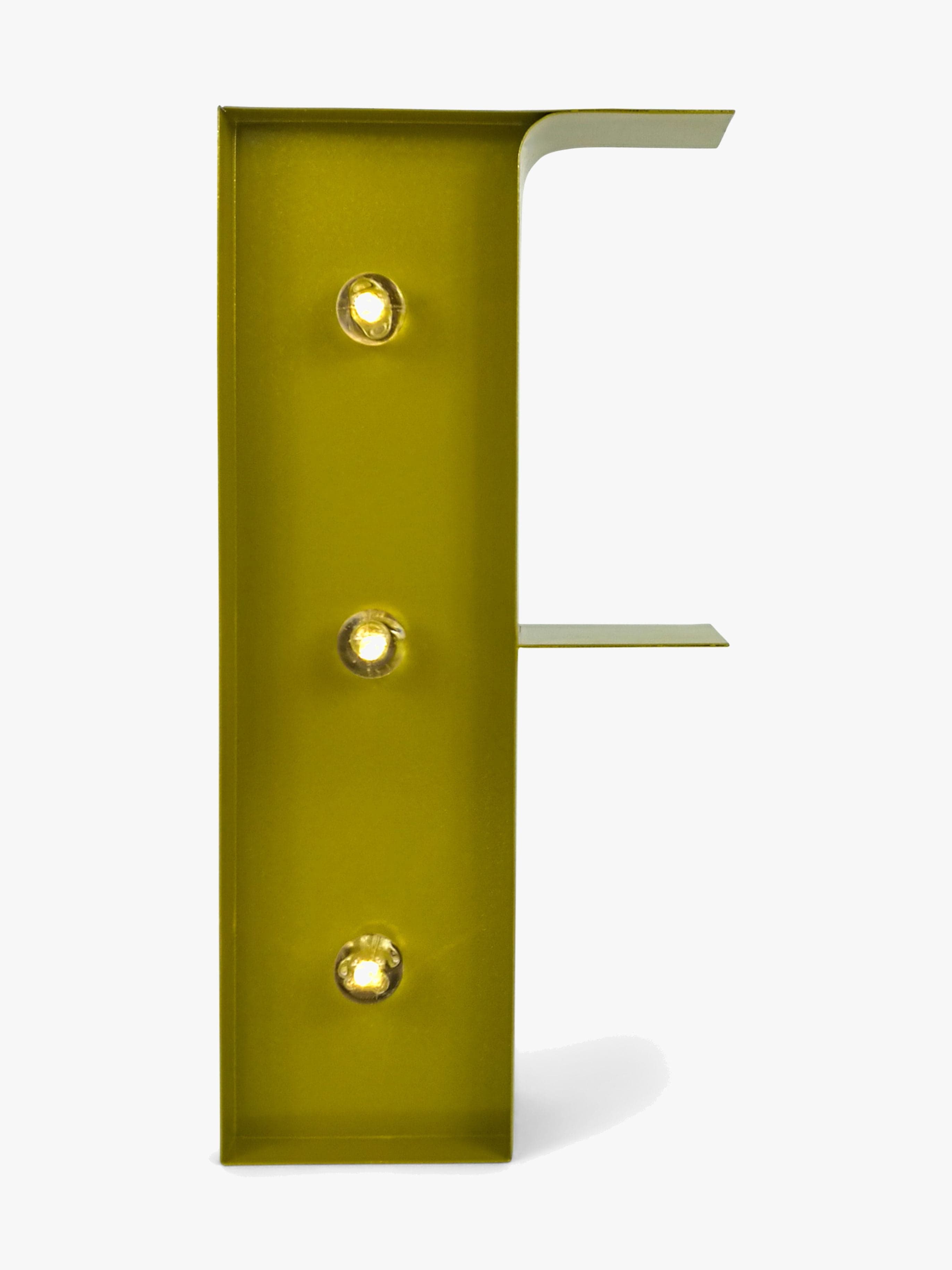 Petite Déco Kirjainvalaisin F, Kulta