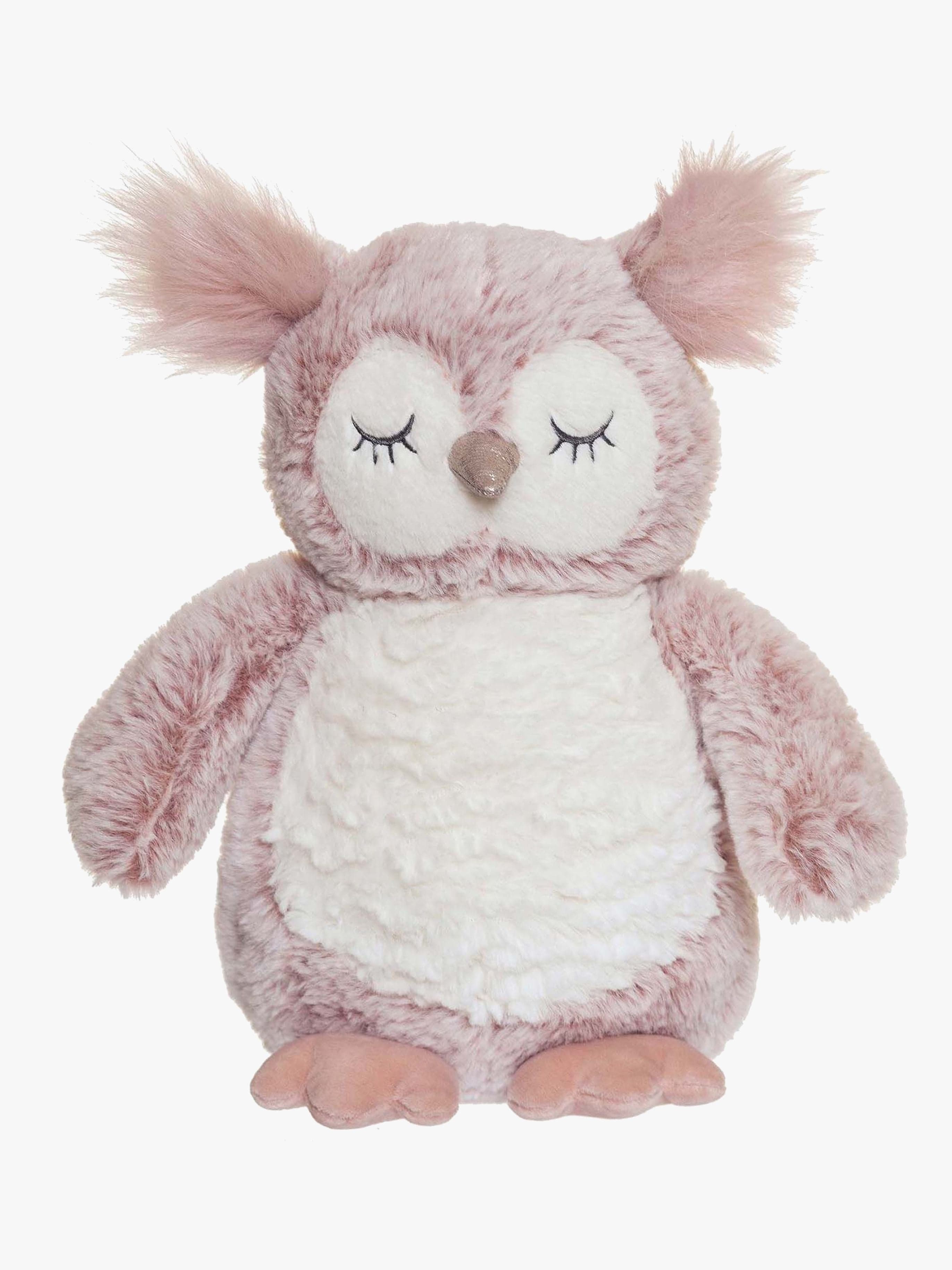 Teddykompaniet Pehmolelu Pöllö Tove 25 Cm, Vaaleanpunainen