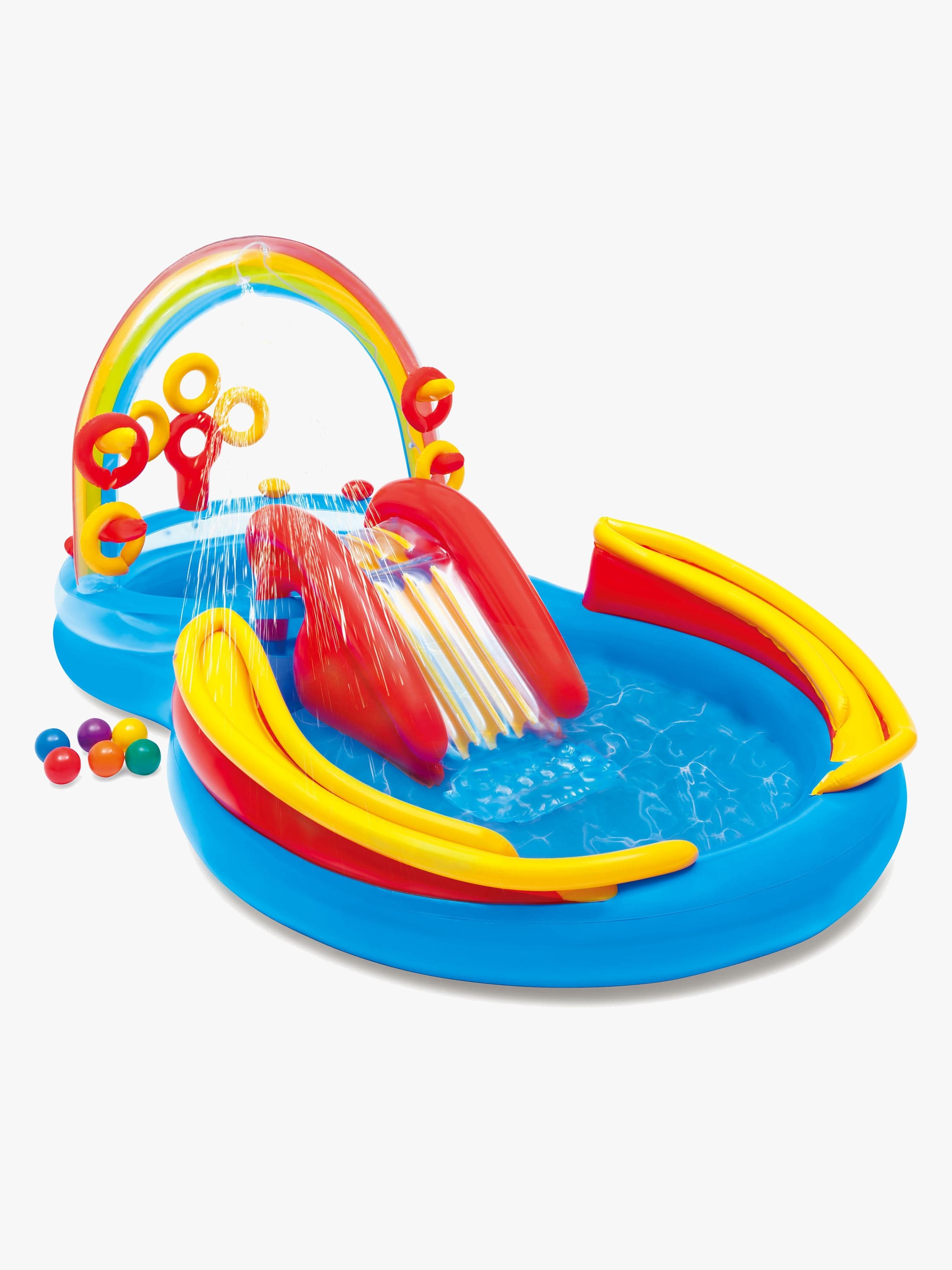 Intex Rainbow Ring Vesileikkikeskus