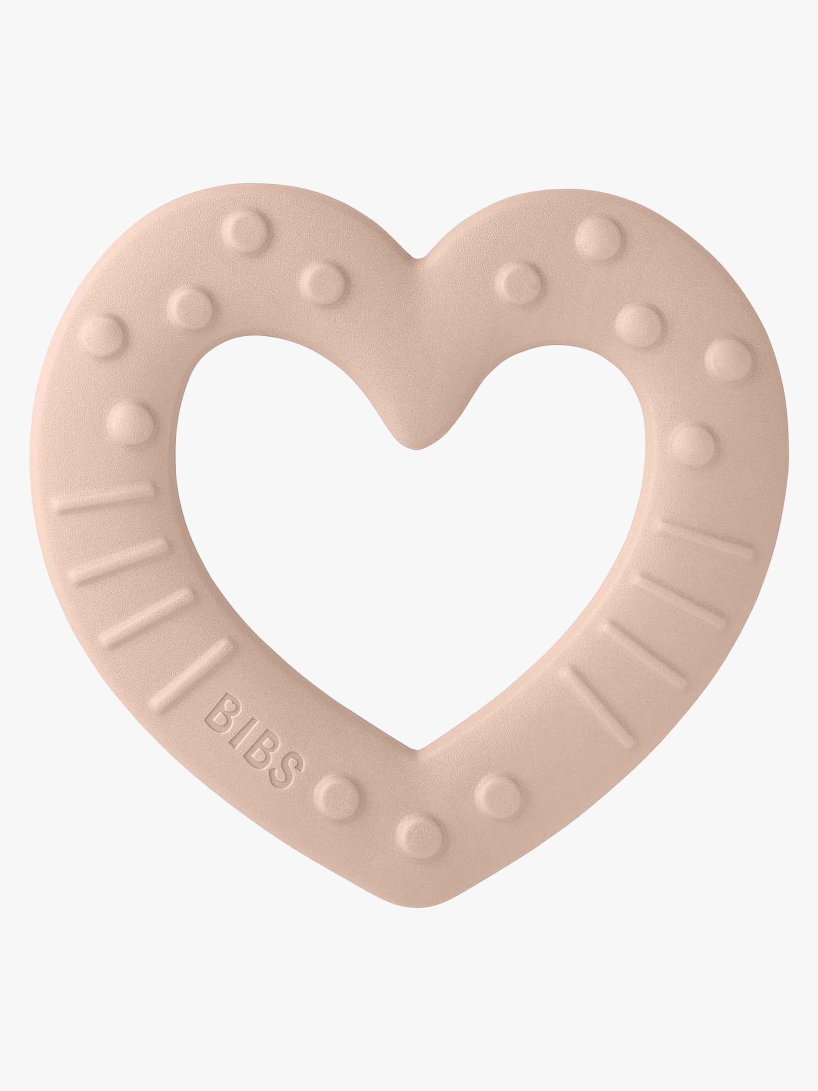BIBS Baby Bitie Purulelu Heart, Blush