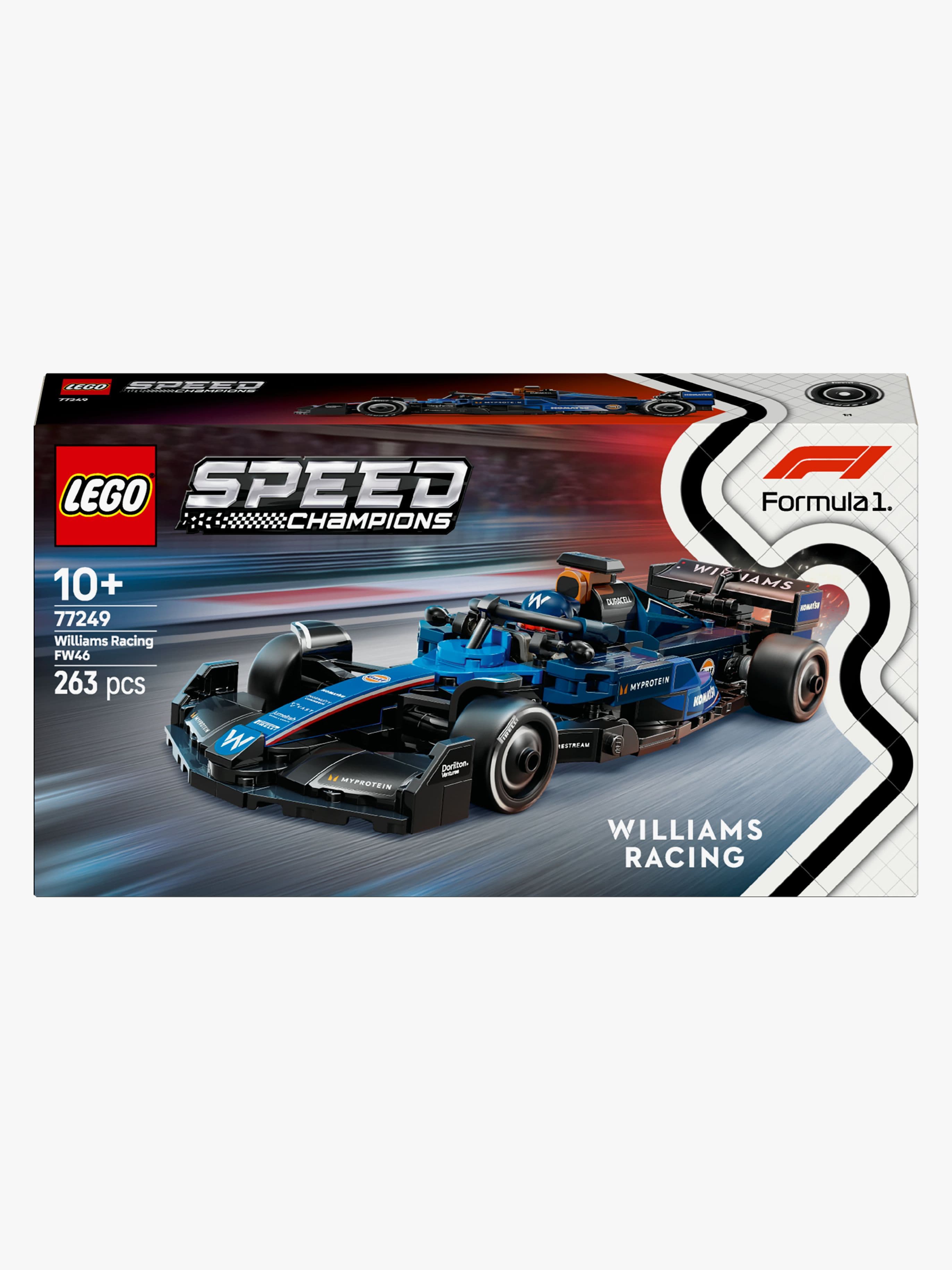 LEGO Speed Champions 77249 Williams Racing FW46 F1 ‑kilpa-auto