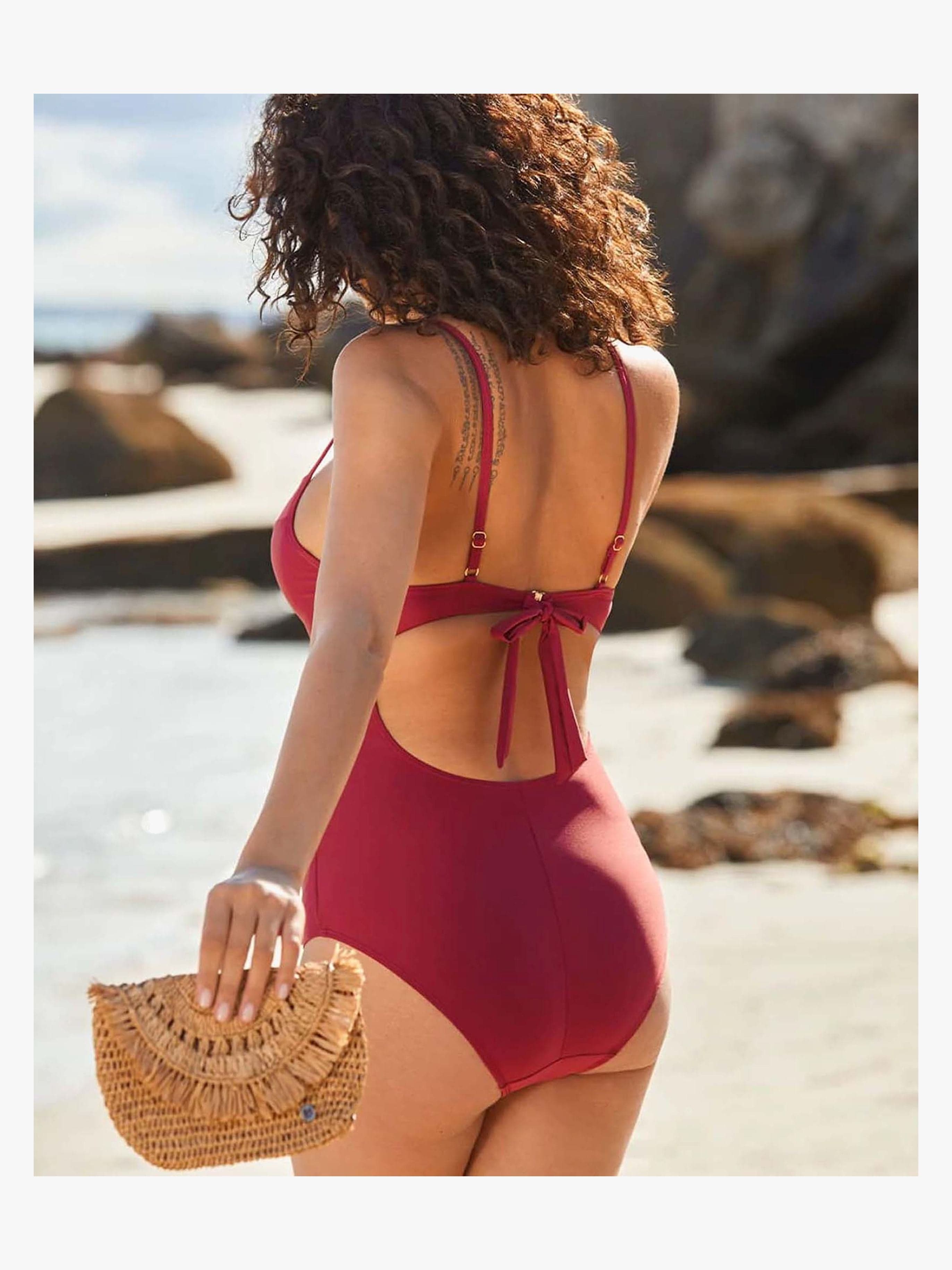 Cache Coeur Monaco Äitiysuimapuku, Terracotta, 80E/F