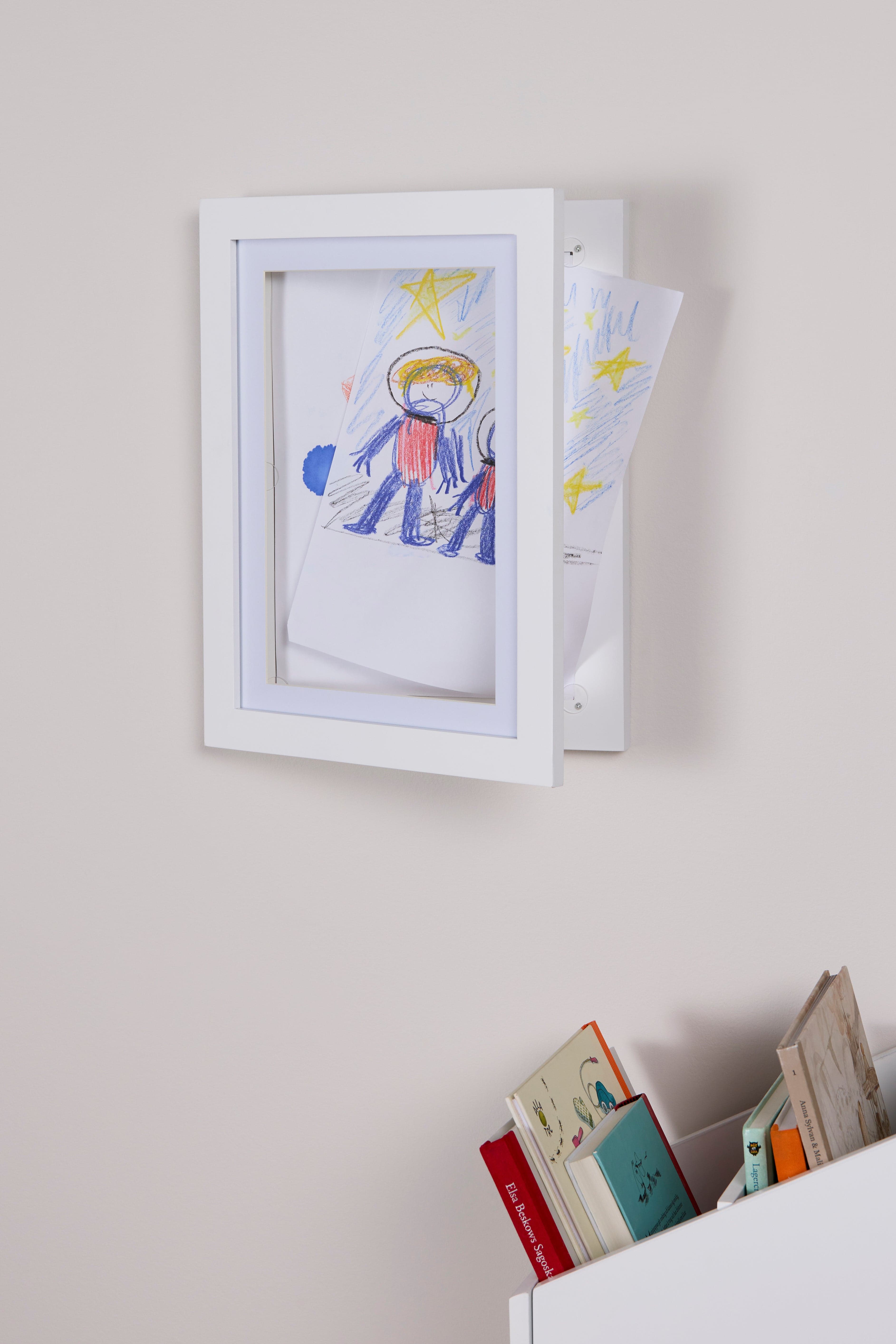 Minitude OLIVER Avattava Kehys A4 100 Arkkia, Valkoinen