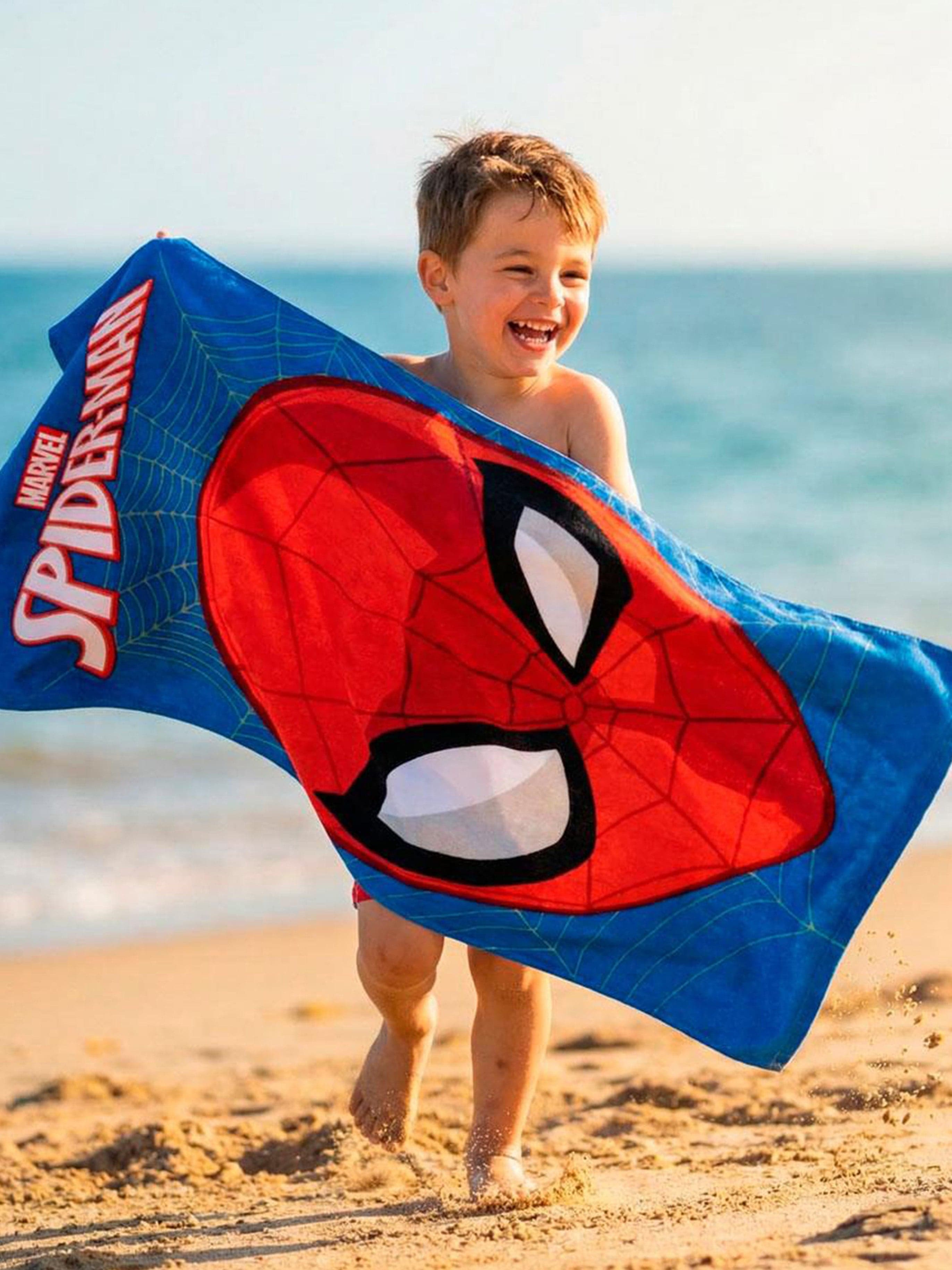 Marvel Spider-Man Pyyhe 100% Puuvilla, Sininen