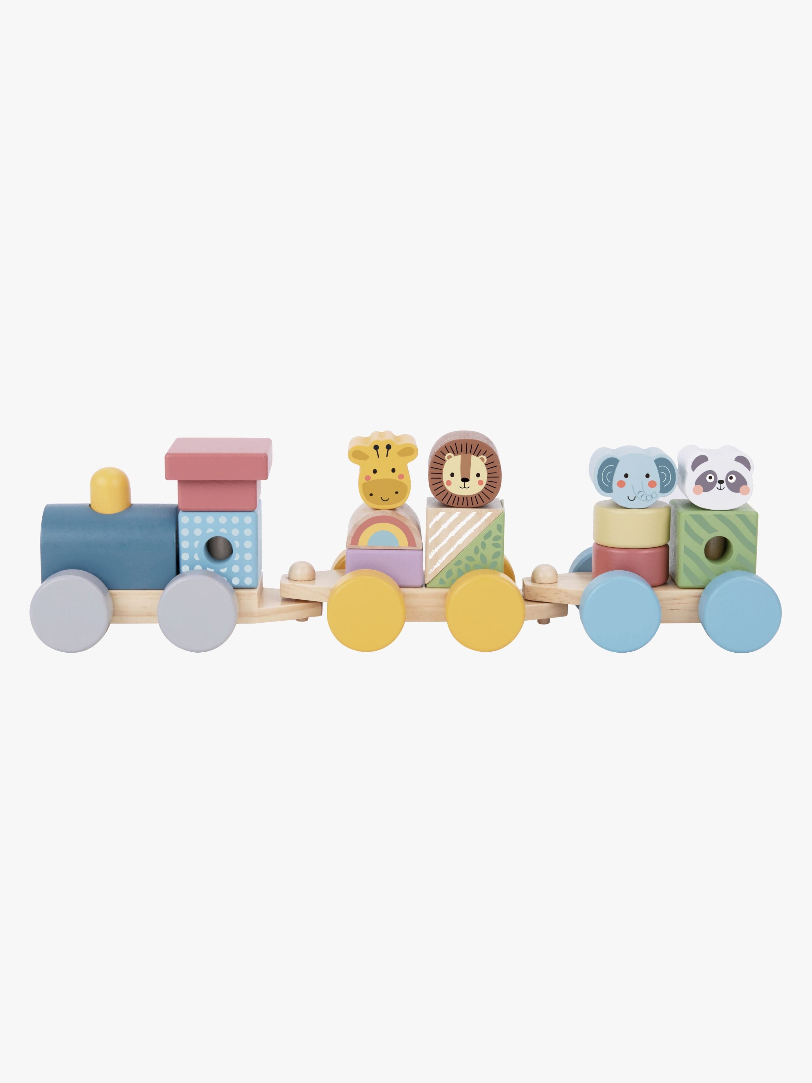 Tooky Toy Pinottava Lelu Juna Eläimet