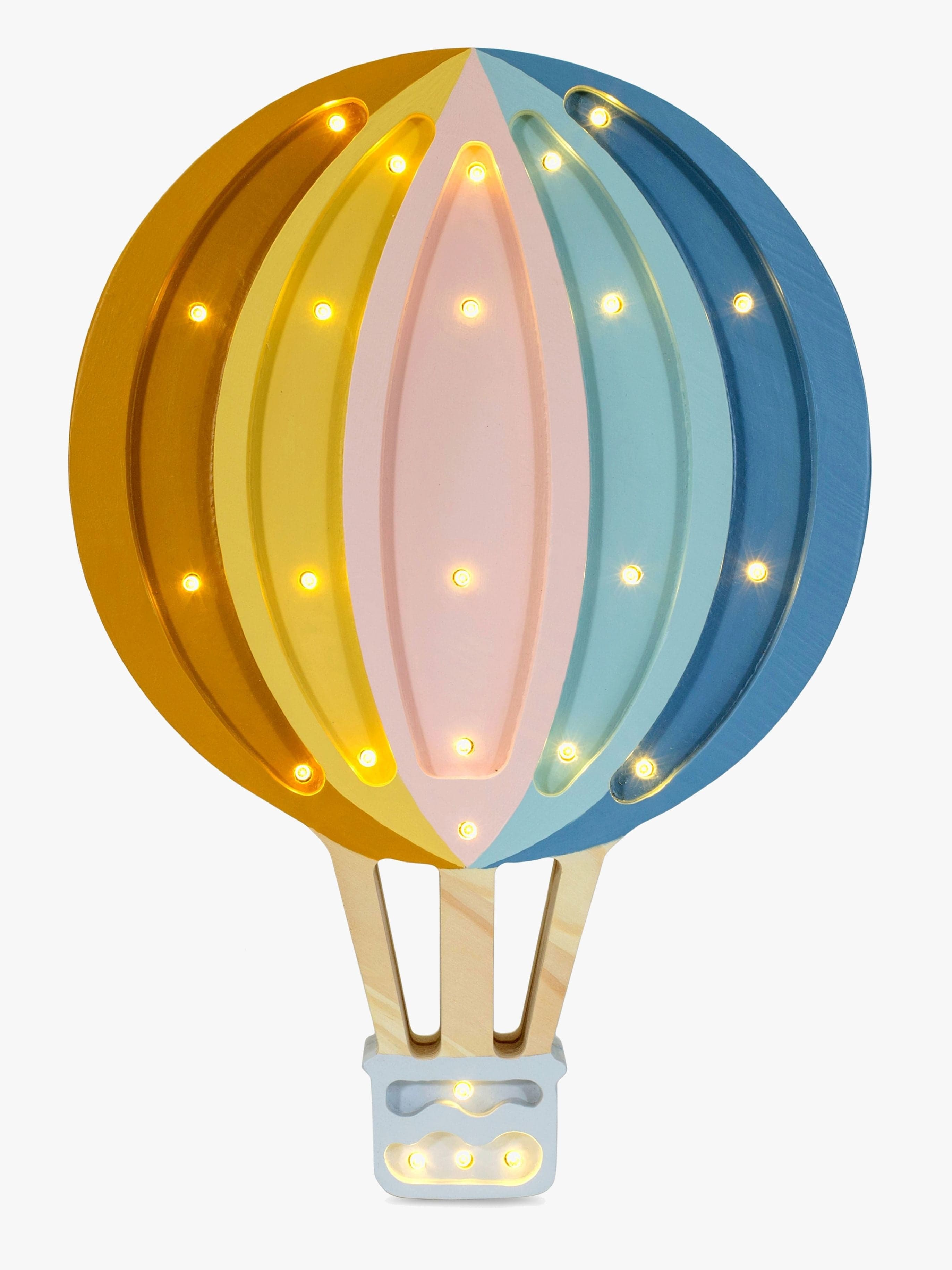 Little Lights Valaisin Ilmapallo, Retro Rainbow