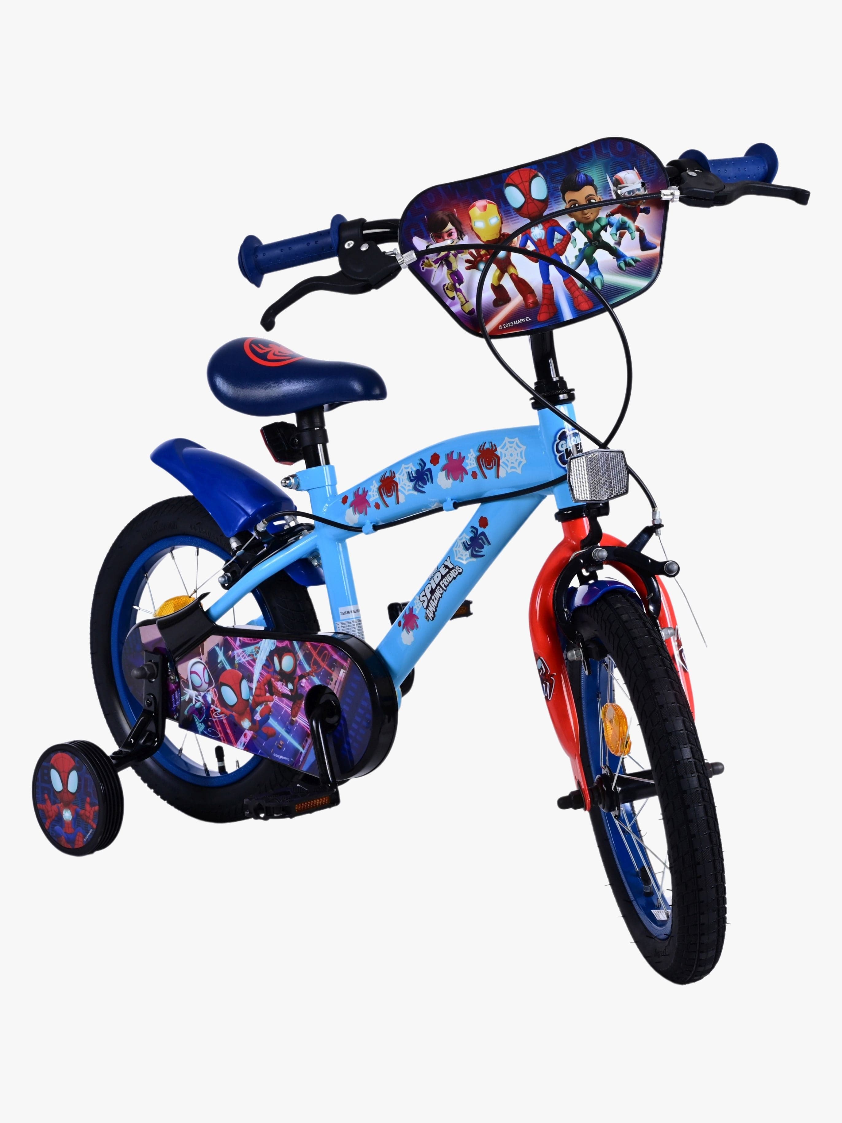 Marvel Spidey Polkupyörä 14"'"', Sininen/Punainen