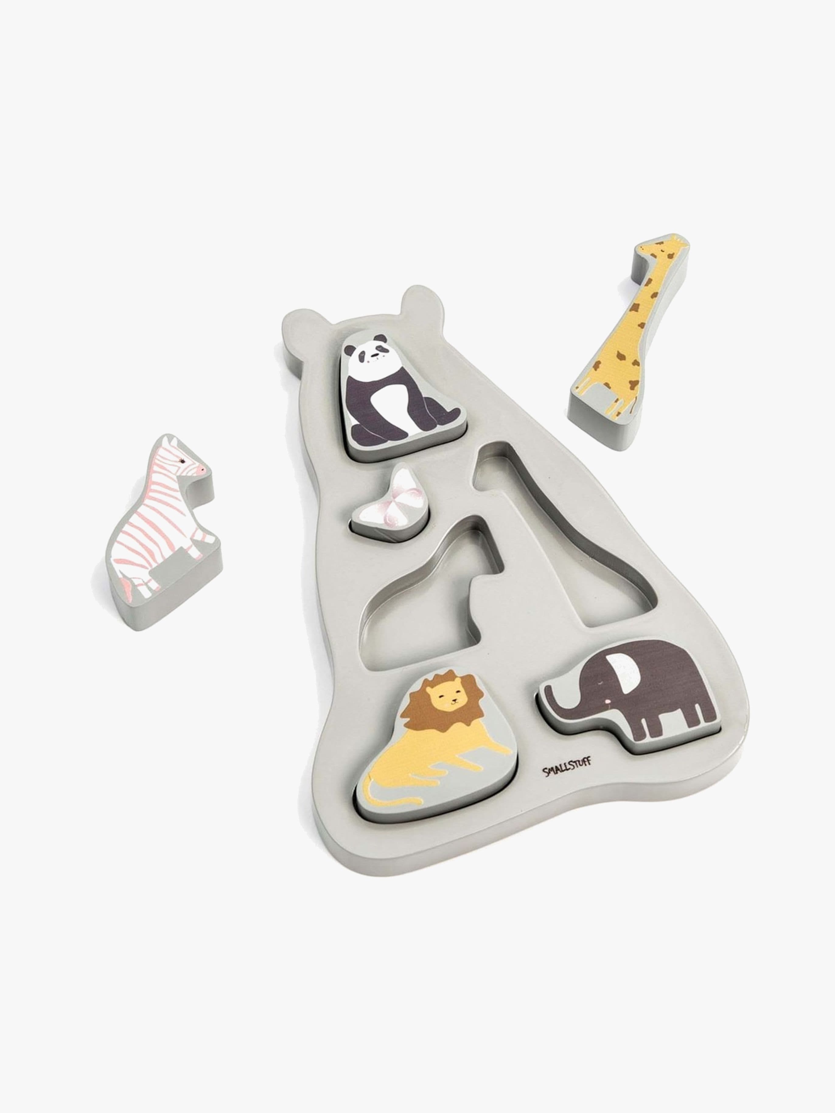 Smallstuff Puinen Muotopalapeli Eläintarha