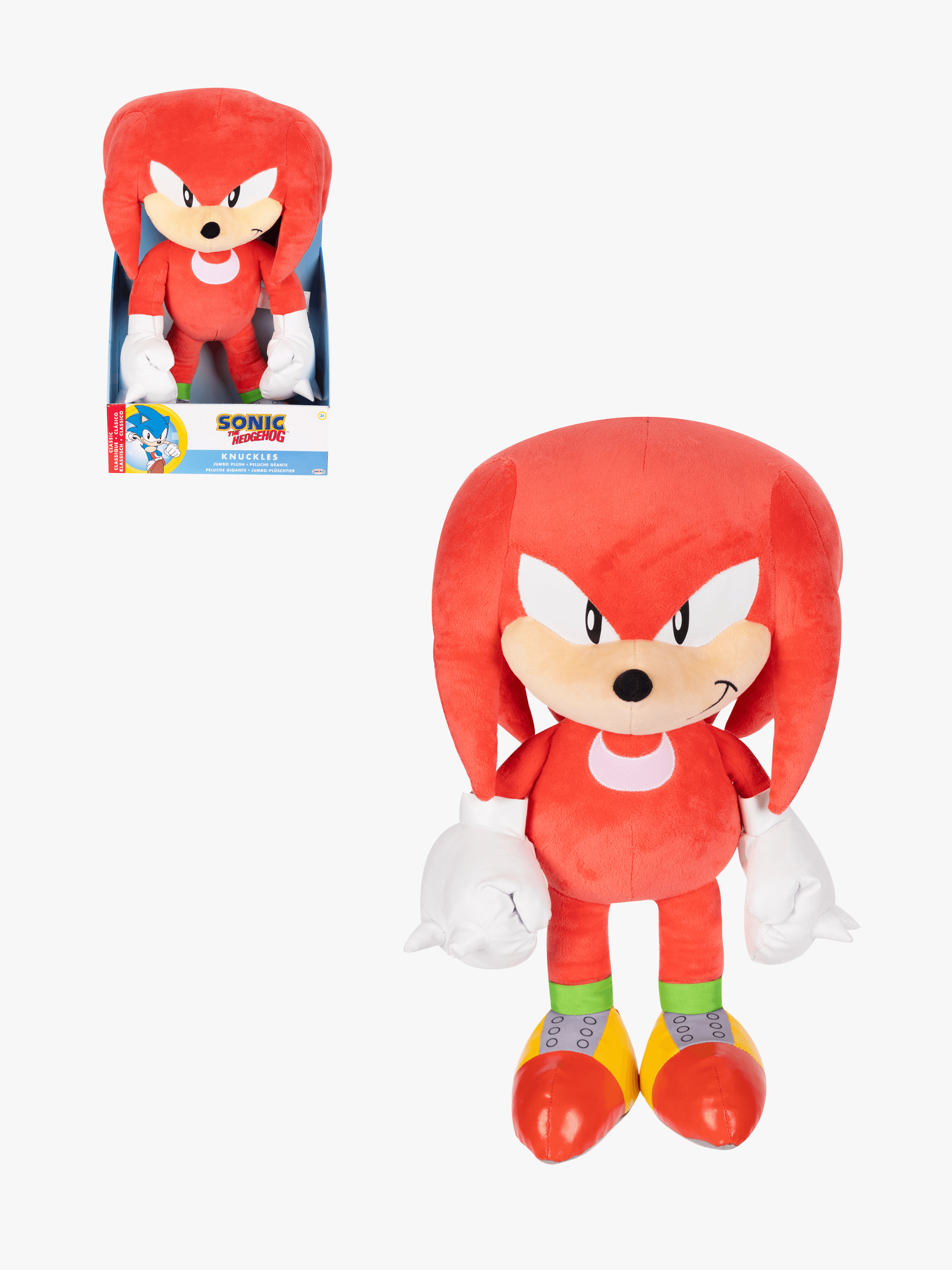 Sonic The Hedgehog Pehmolelu Knuckles 50 cm