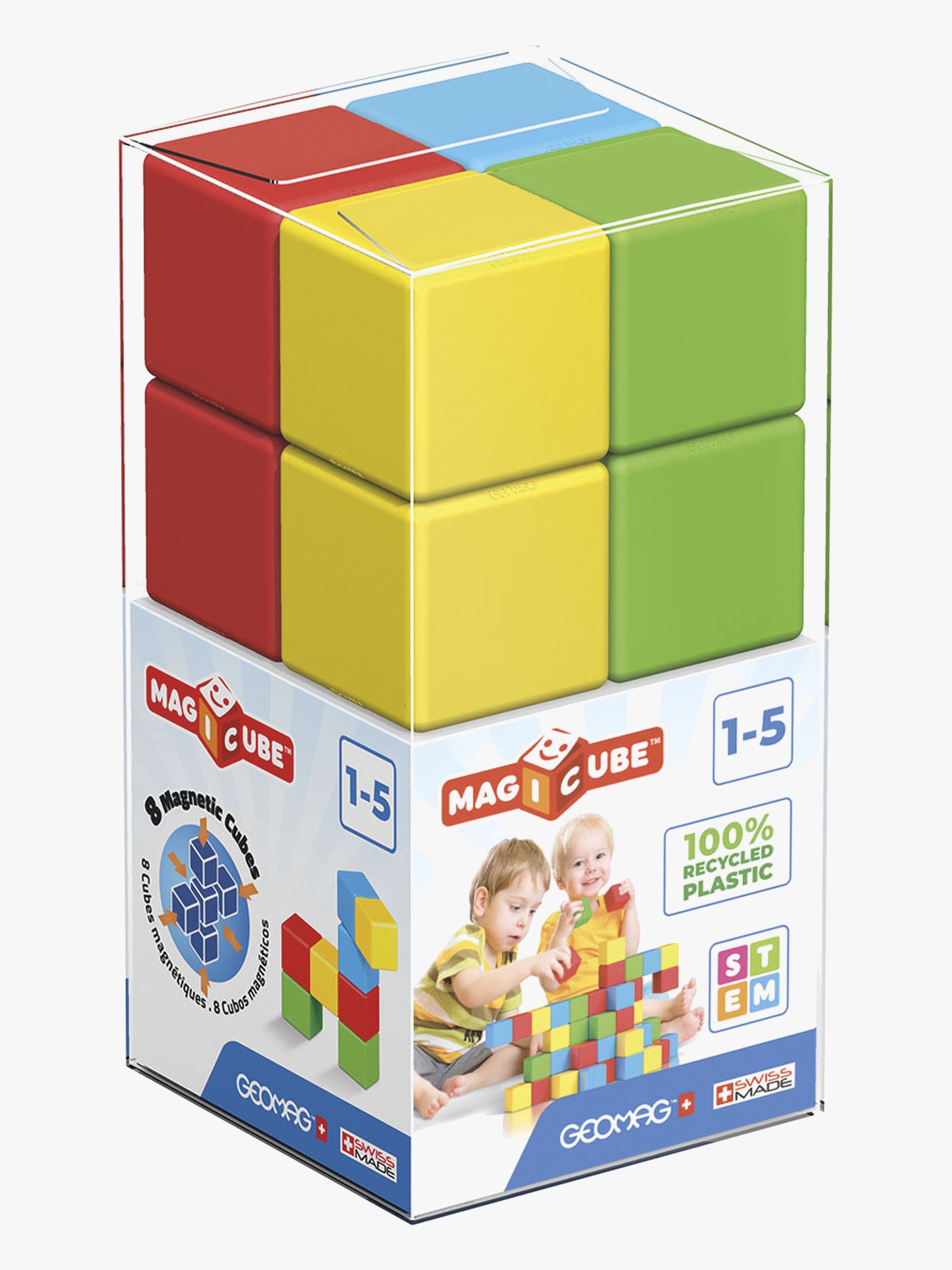 Geomag Magicube Rakennussarja Full Color Crystal 8 Osaa