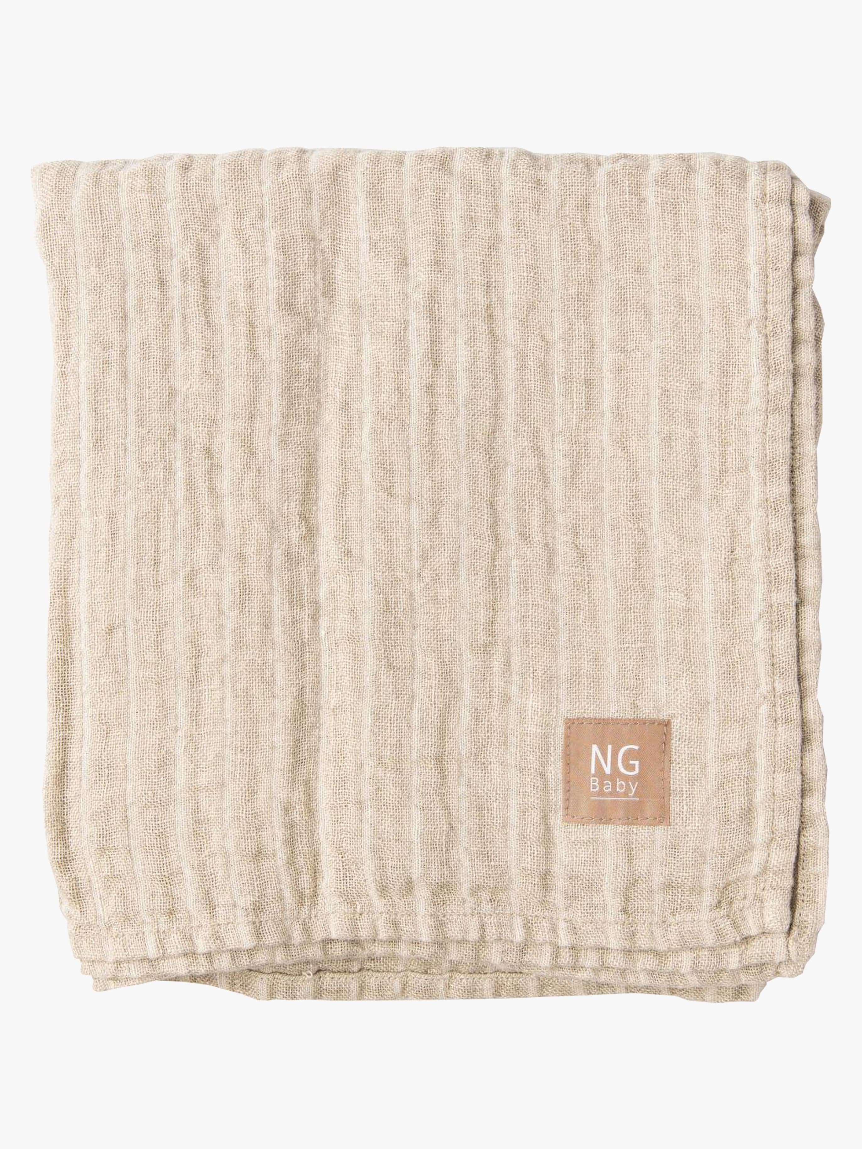 NG Baby Pellavapeitto 100x100, Natural