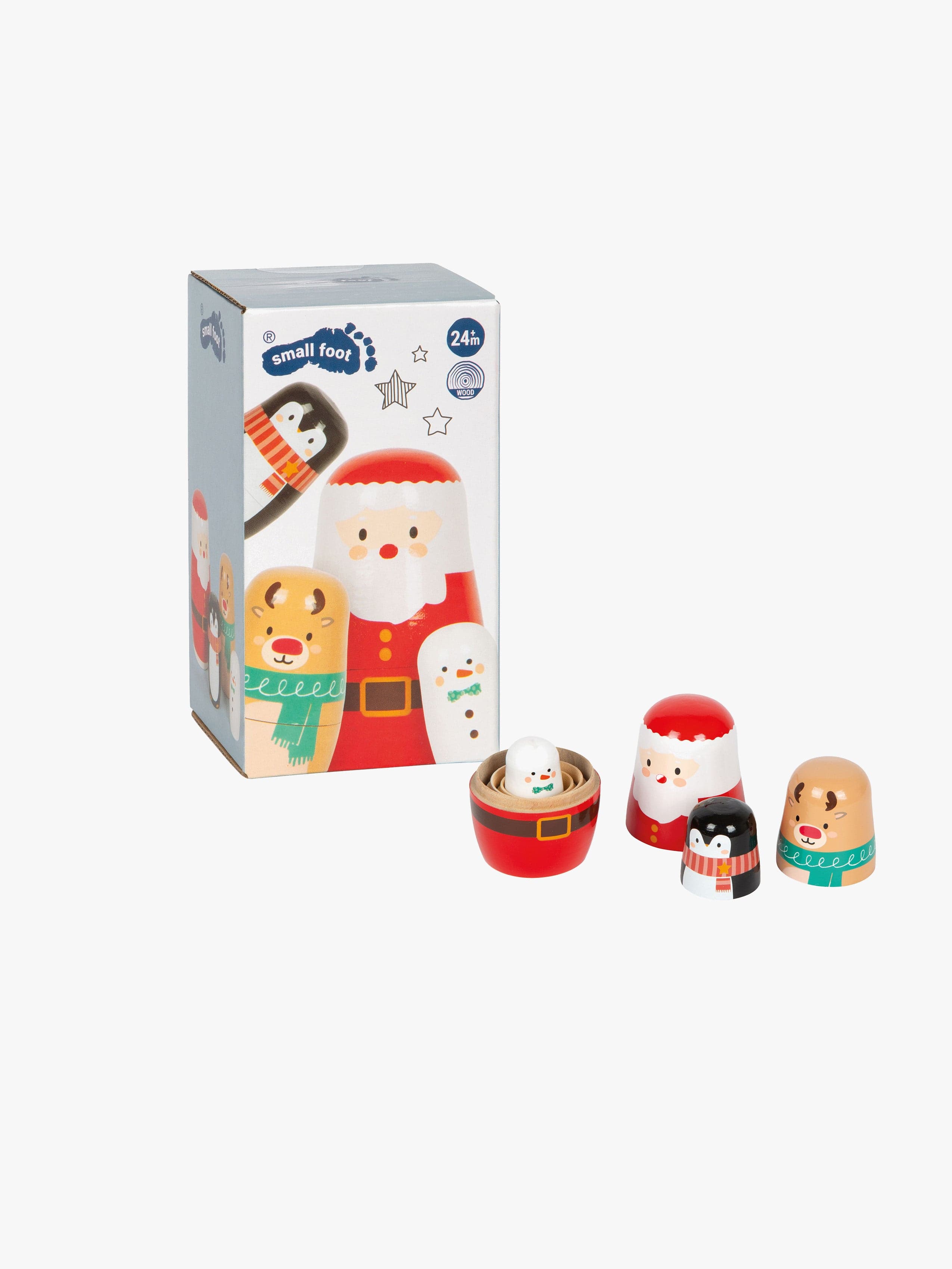 Small Foot Matryoshka Joulukoriste
