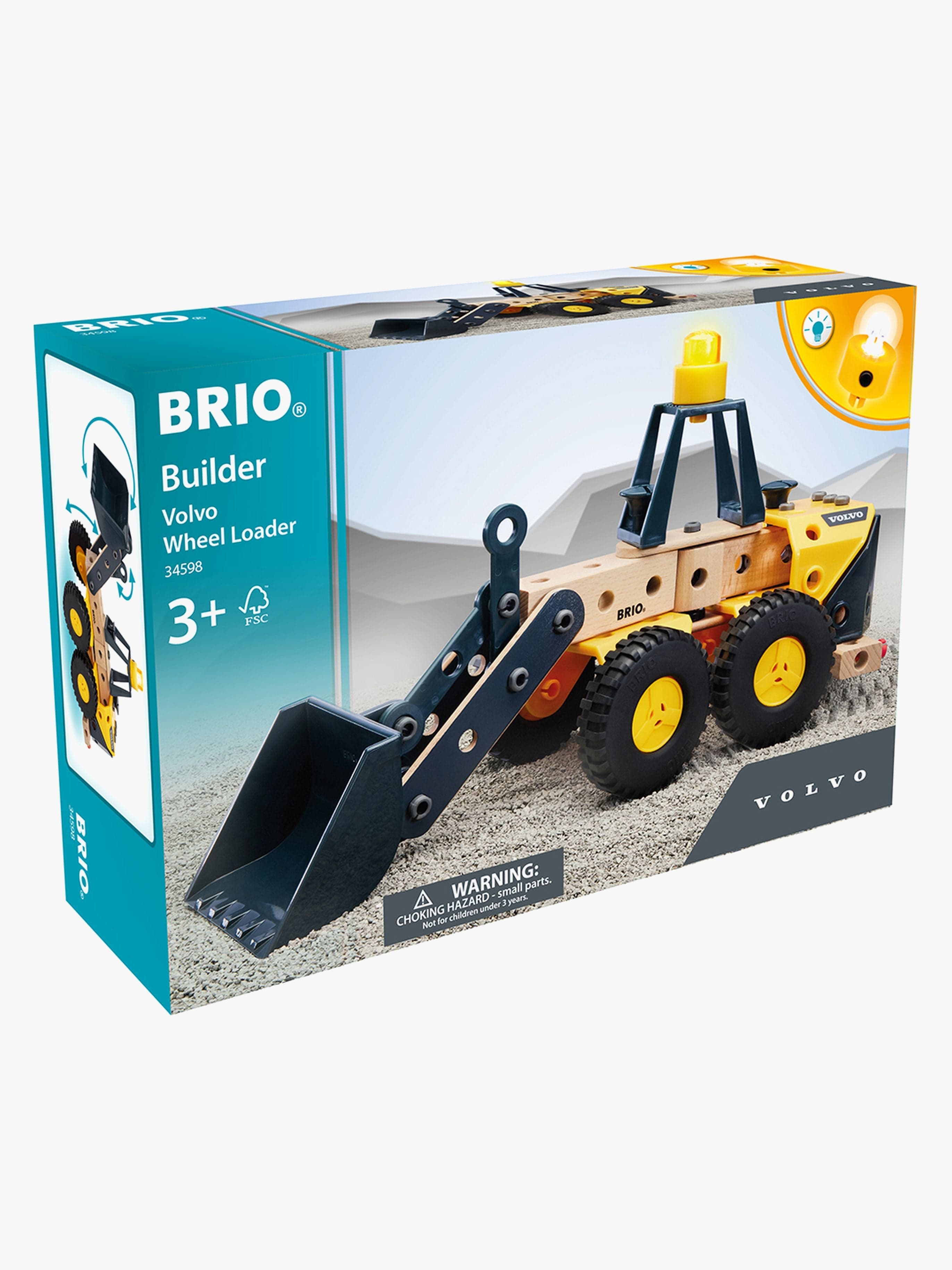 Brio 34598 Pyöräkuormaaja Volvo + Builder