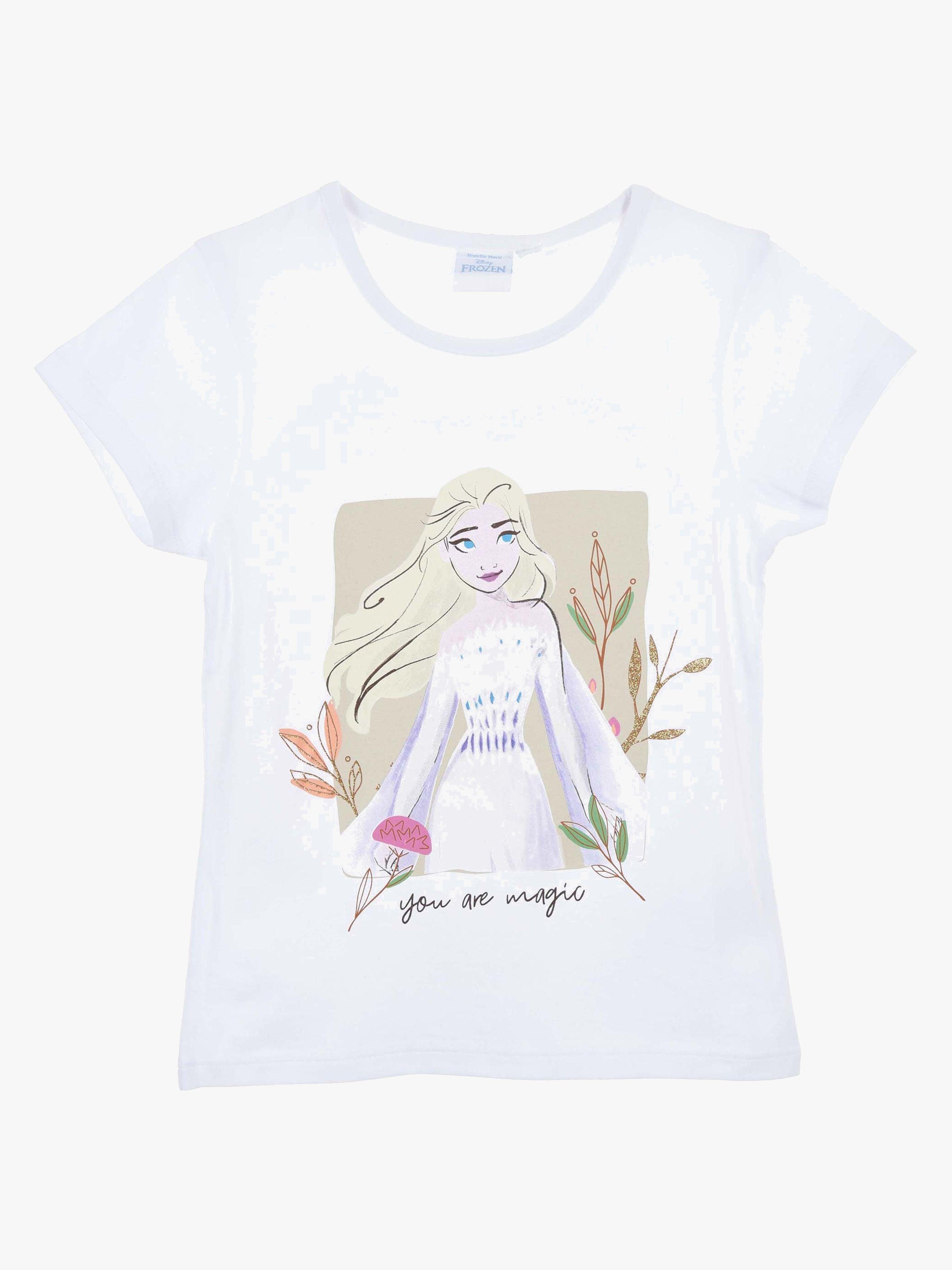 Disney Frozen T-paita, White, 8 vuotta