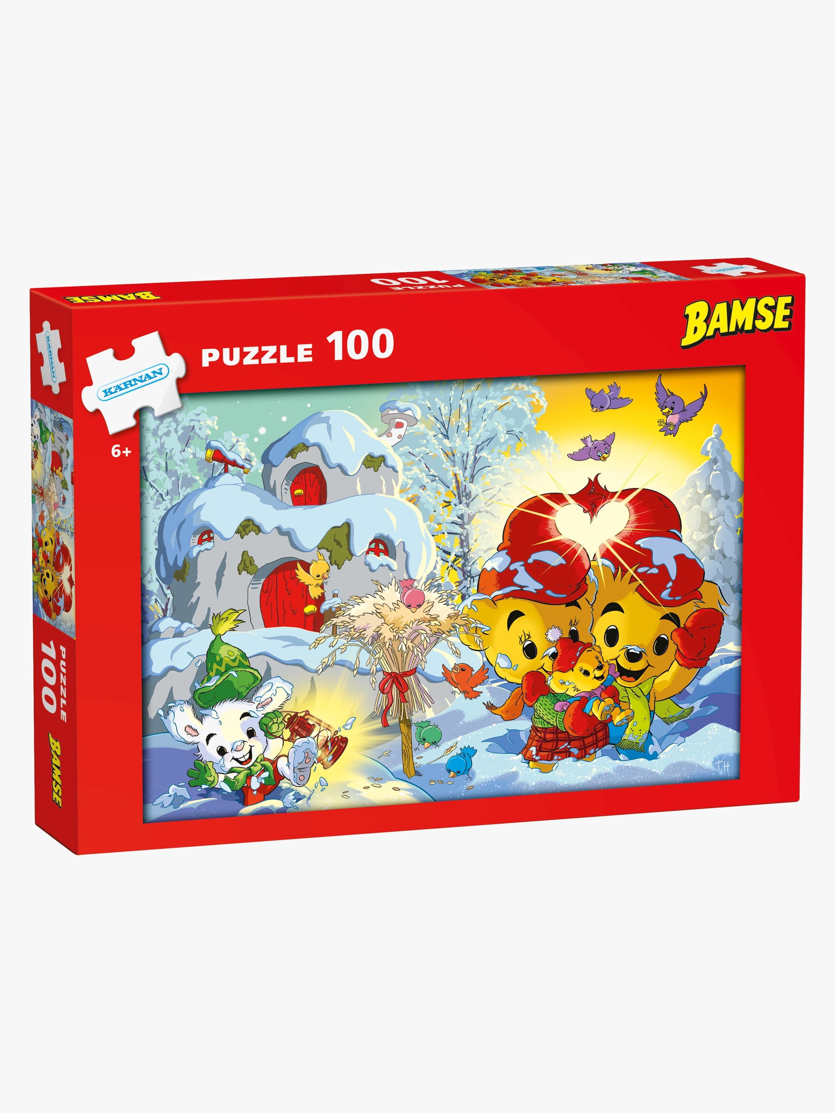 Kärnan Bamse Joulupalapeli 100 Palaa
