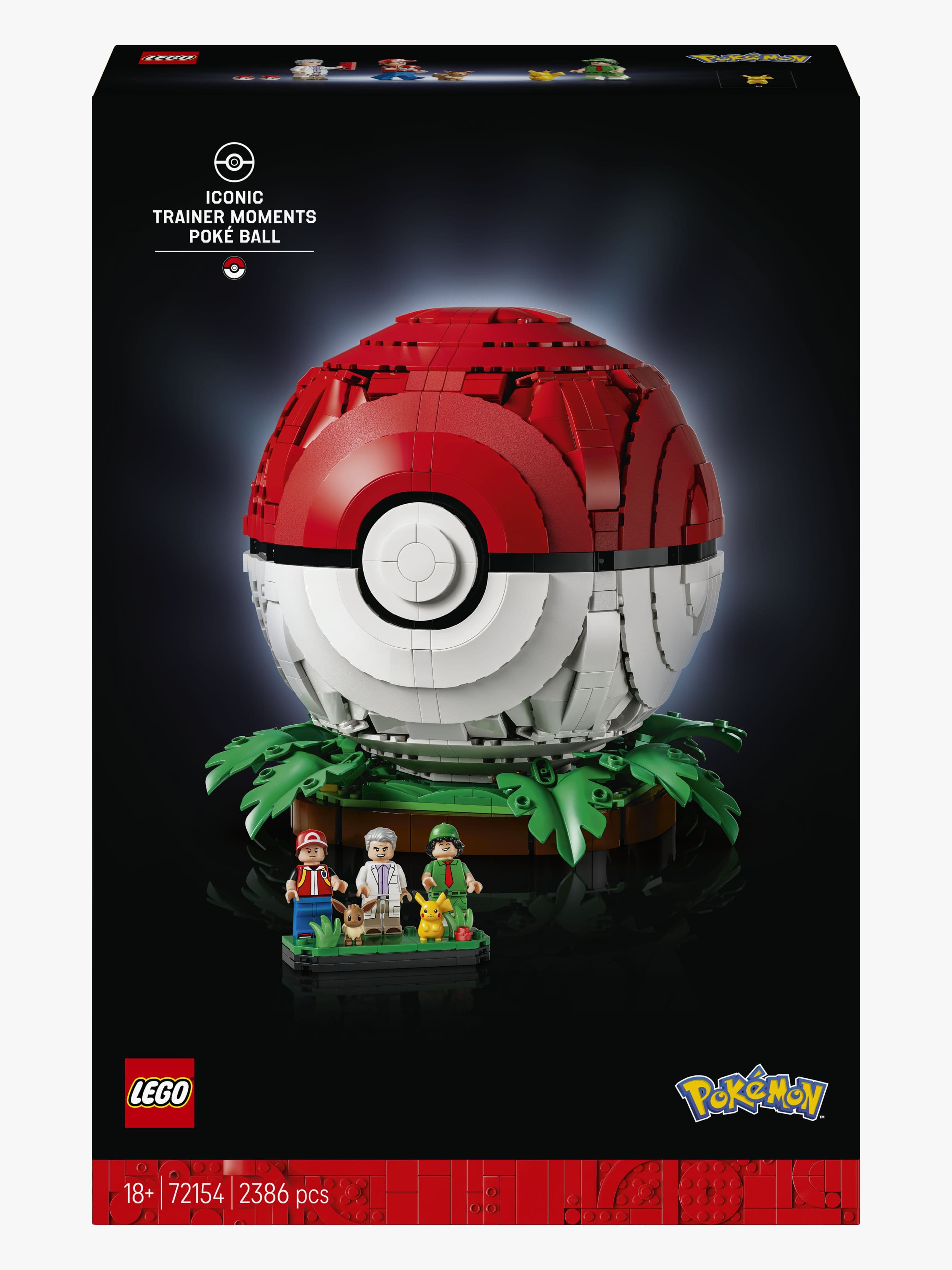 LEGO Pokémon 72154 Kouluttajan tähtihetkiä Poképallon sisällä