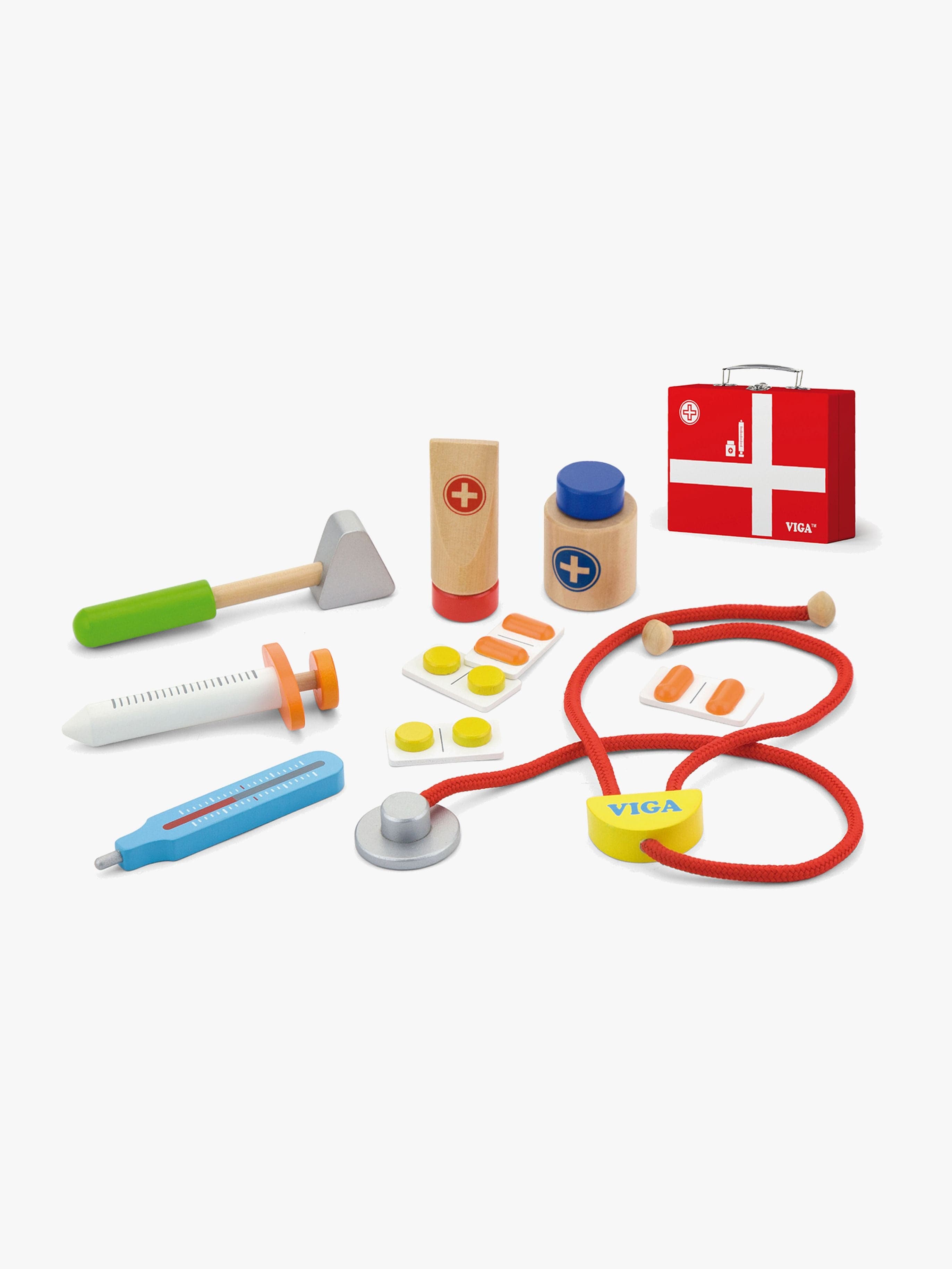 VIGA Puulelut Lääkärinlaukku