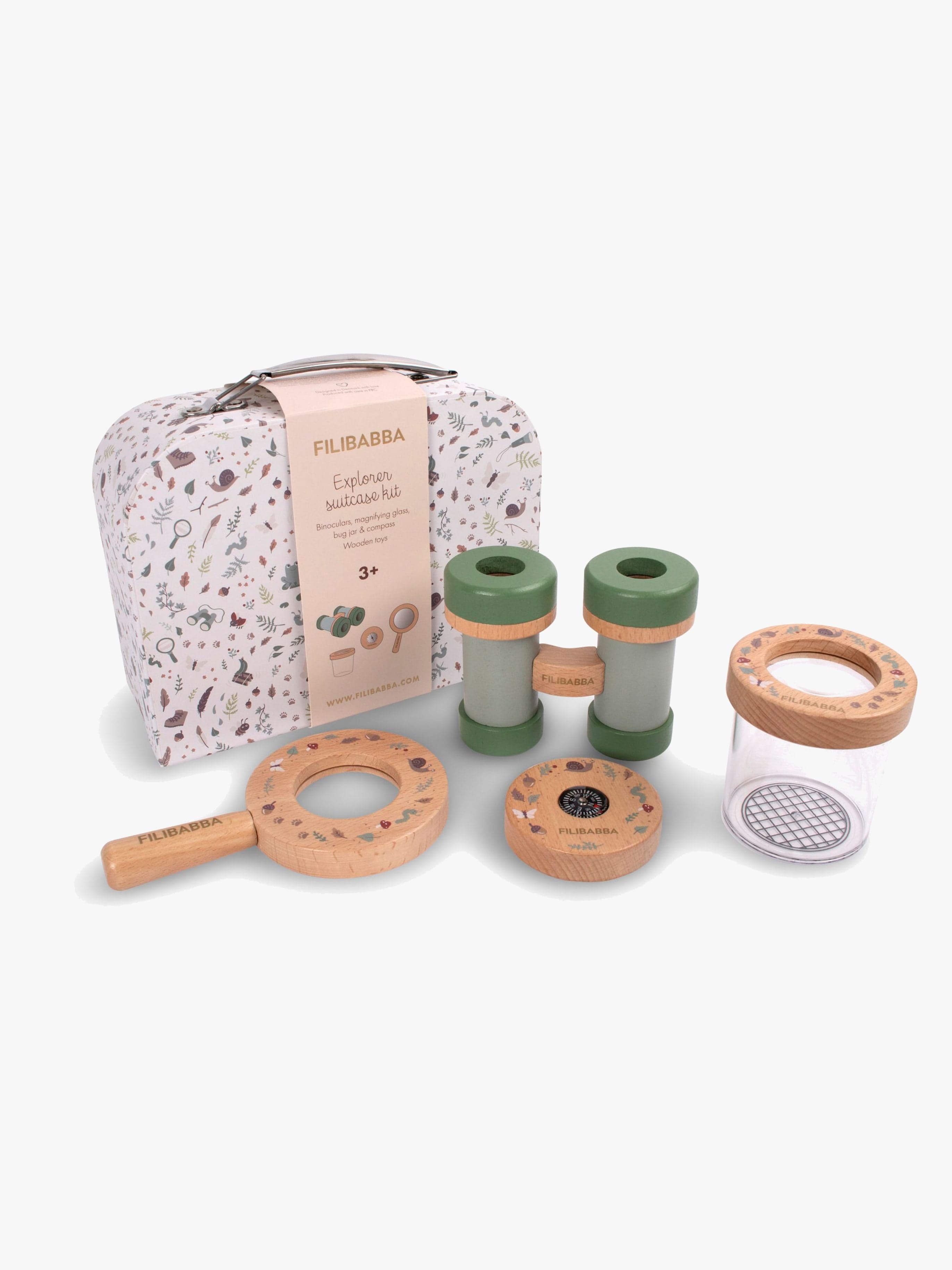 FILIBABBA Explorer Suitcase Lelusetti