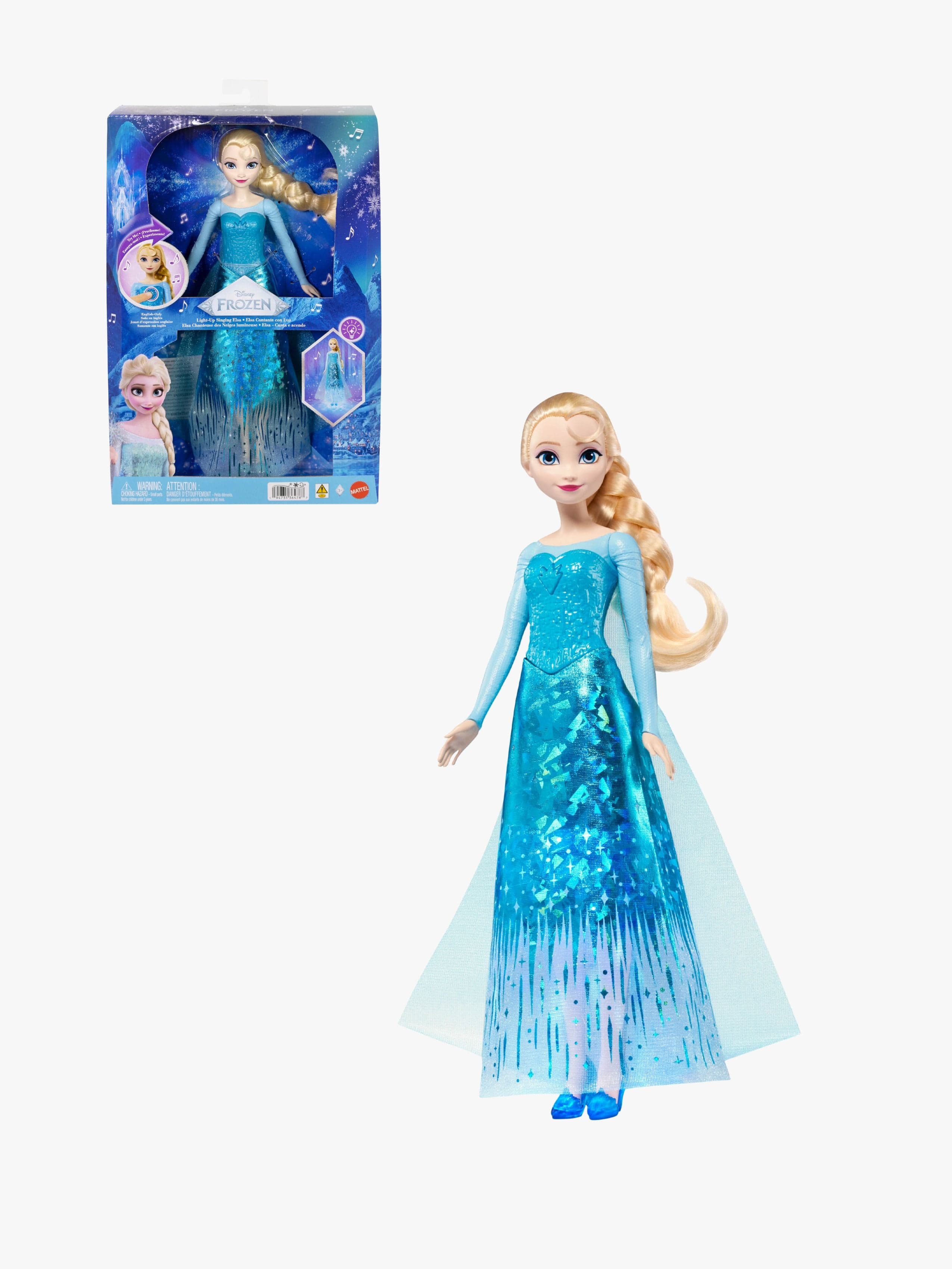 Disney Frozen Laulava Muotinukke Elsa