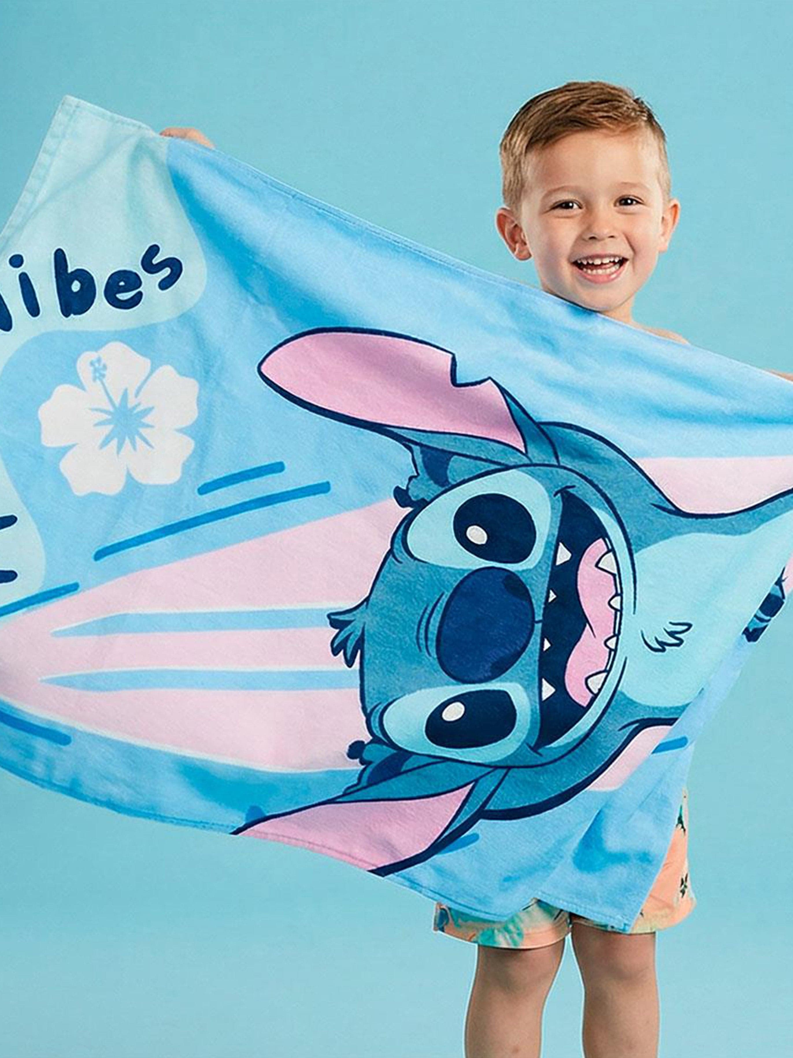 Disney Stitch Pyyhe 100% Puuvilla, Sininen