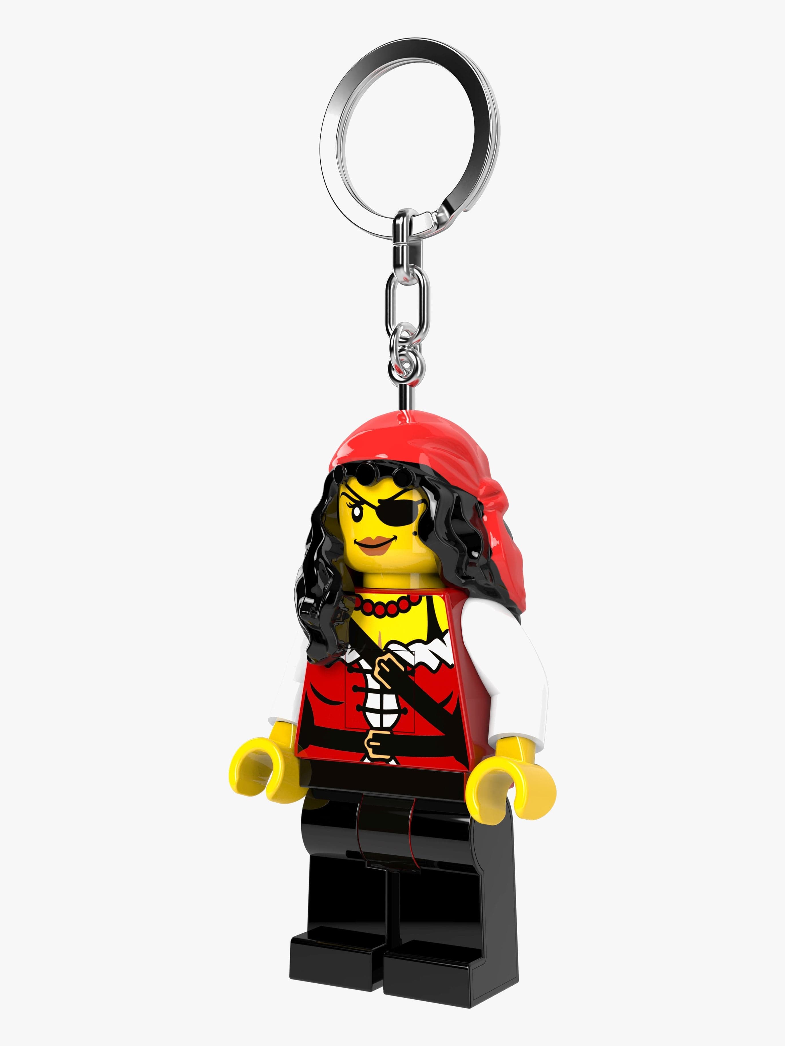 LEGO Iconic Pirate Princess Avaimenperä + LED-valo