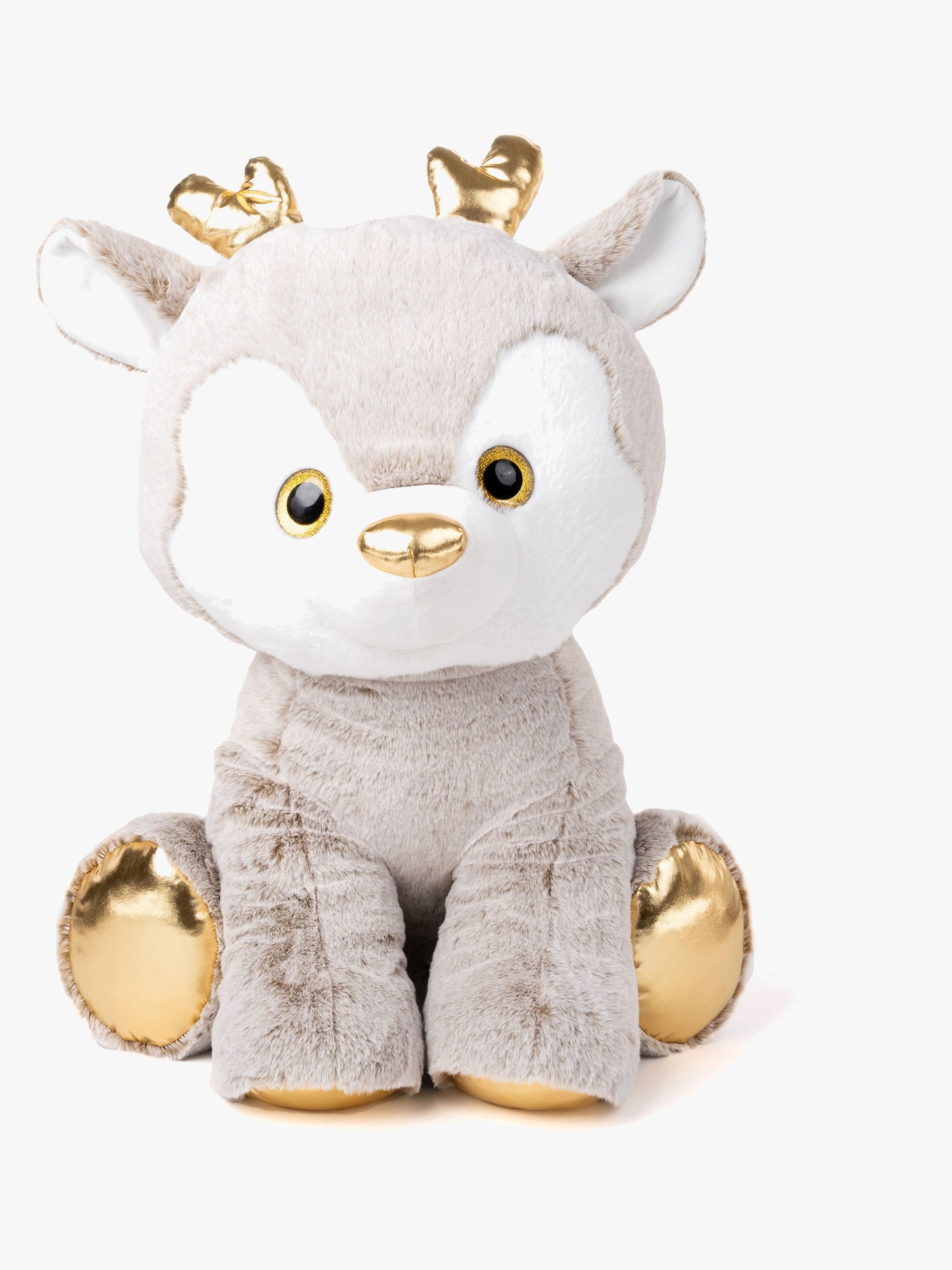 Teddykompaniet Metsäkauris Pehmolelu, Greige