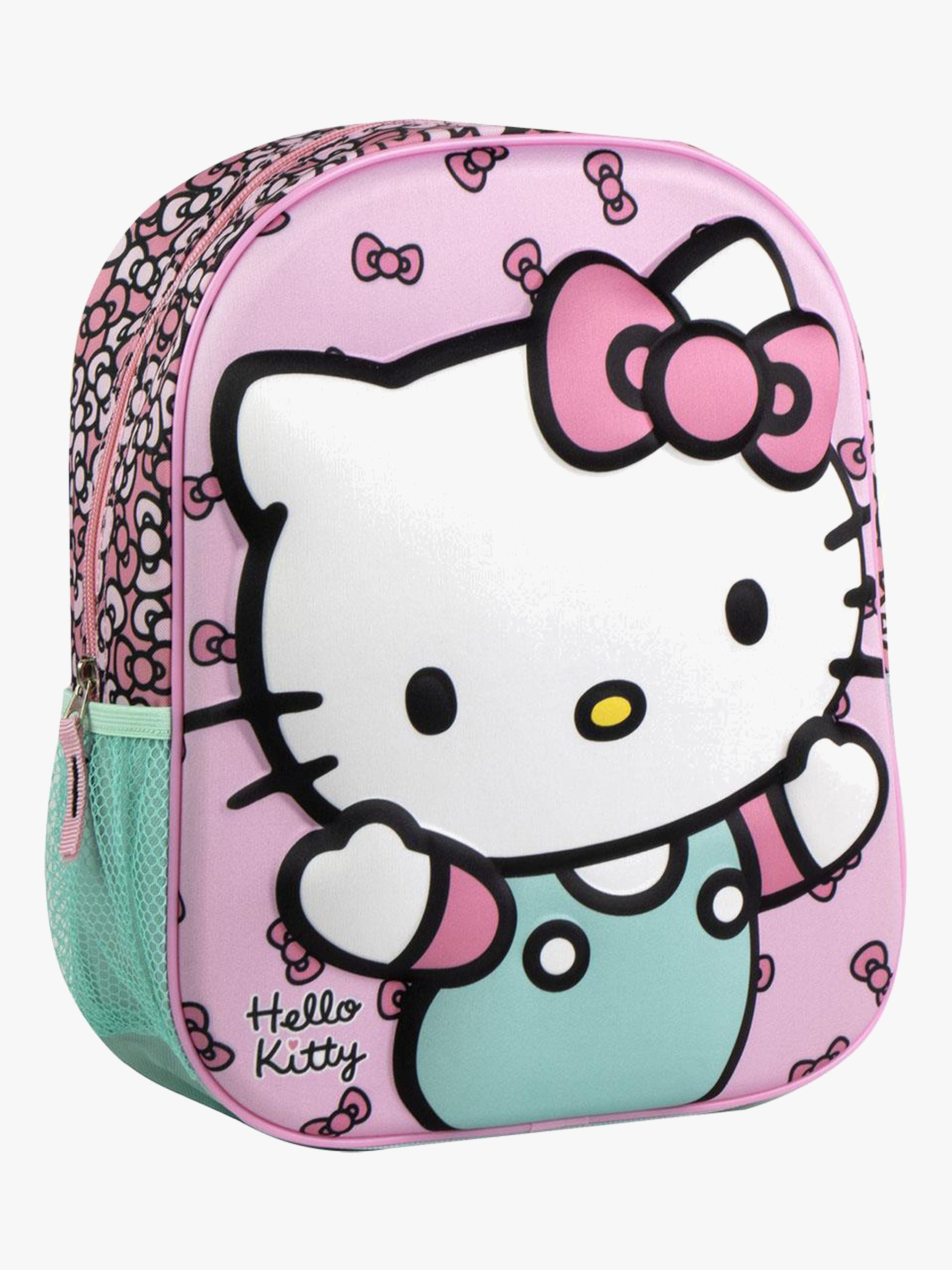 Hello Kitty 3D Reppu, Pinkki/Vihreä