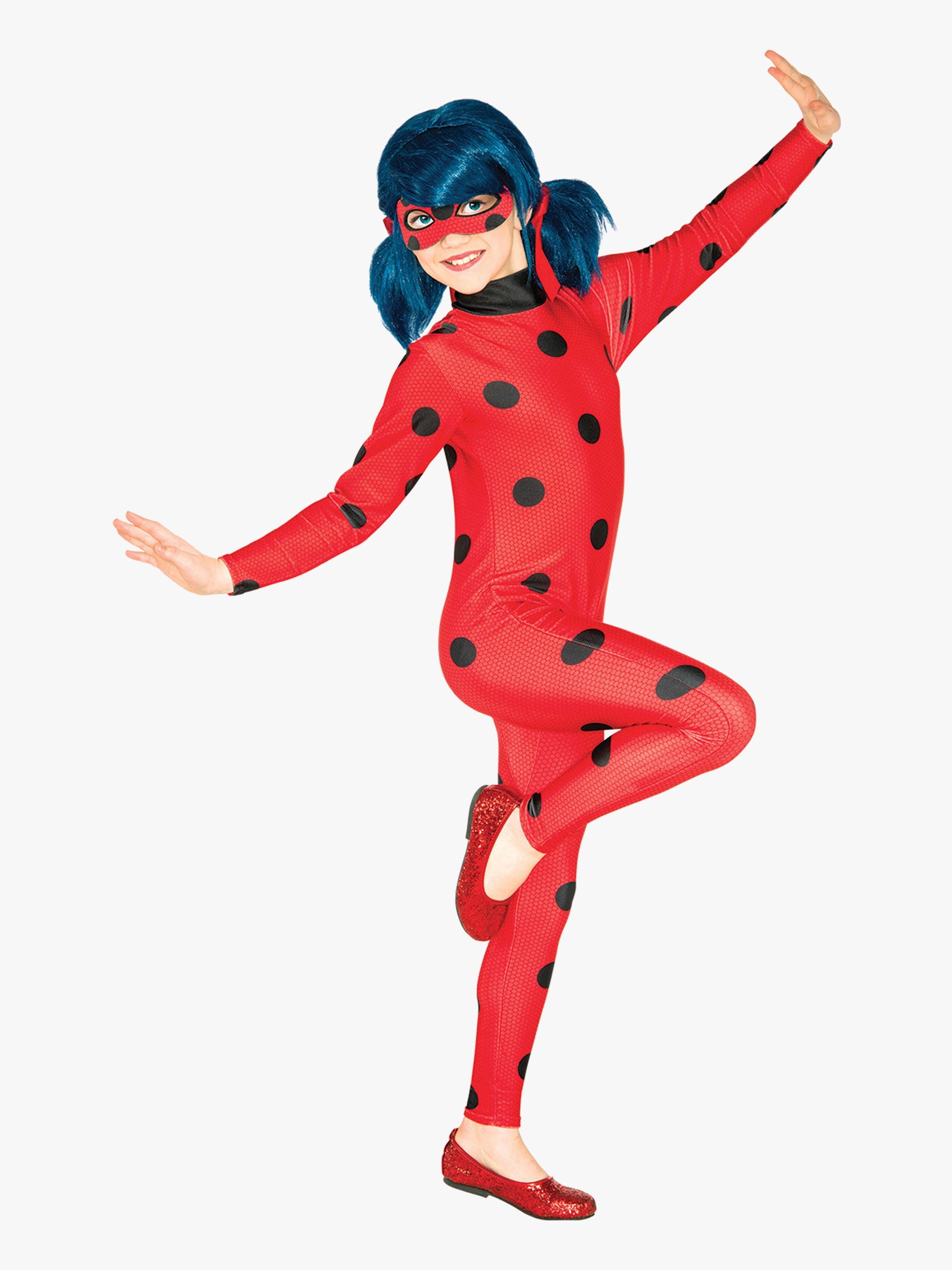 Miraculous Ladybug Naamiaisasu + Naamio, 3-4 vuotta