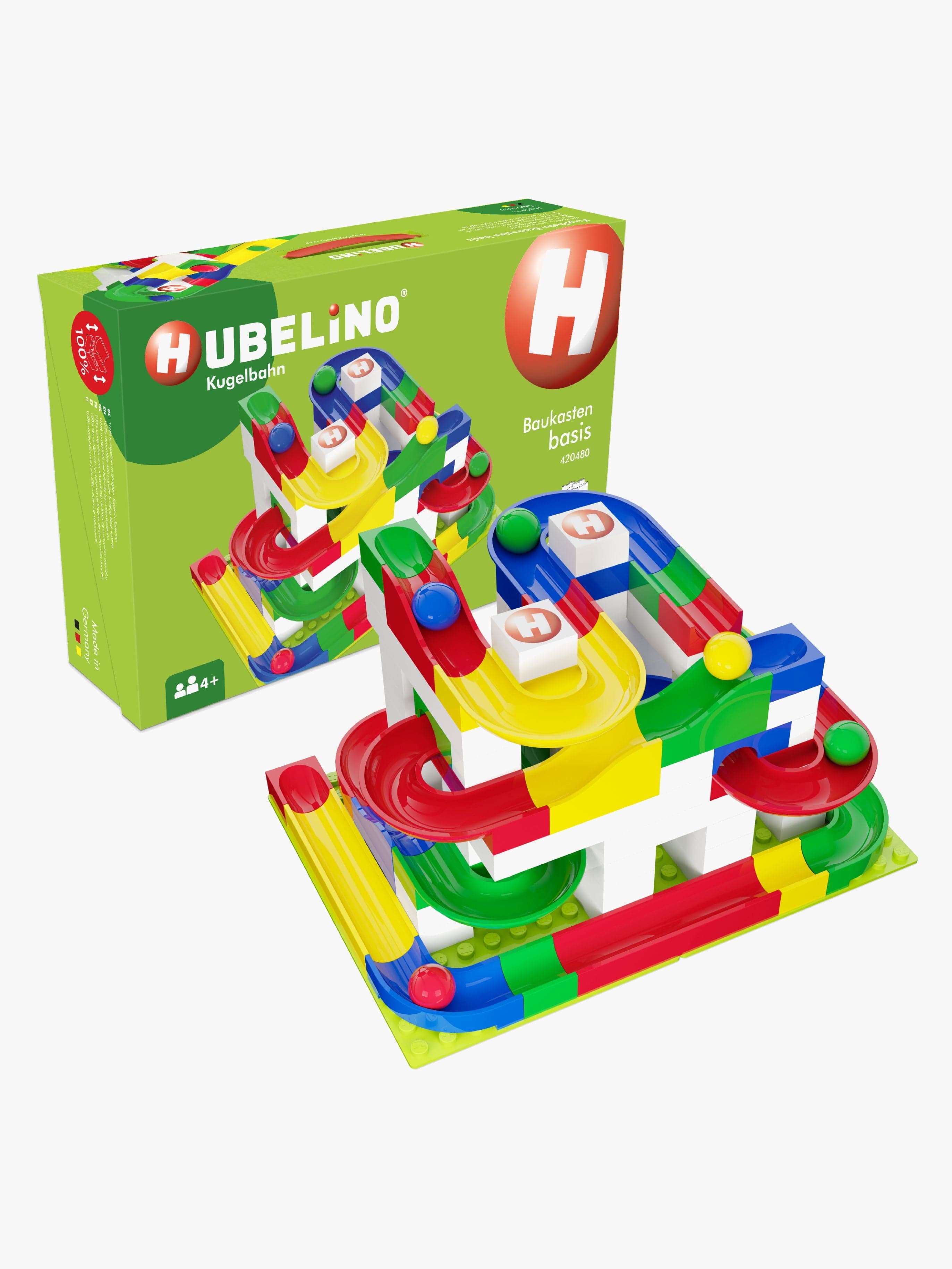 Hubelino Kuularadan Rakennussarja Basic 123 Osaa