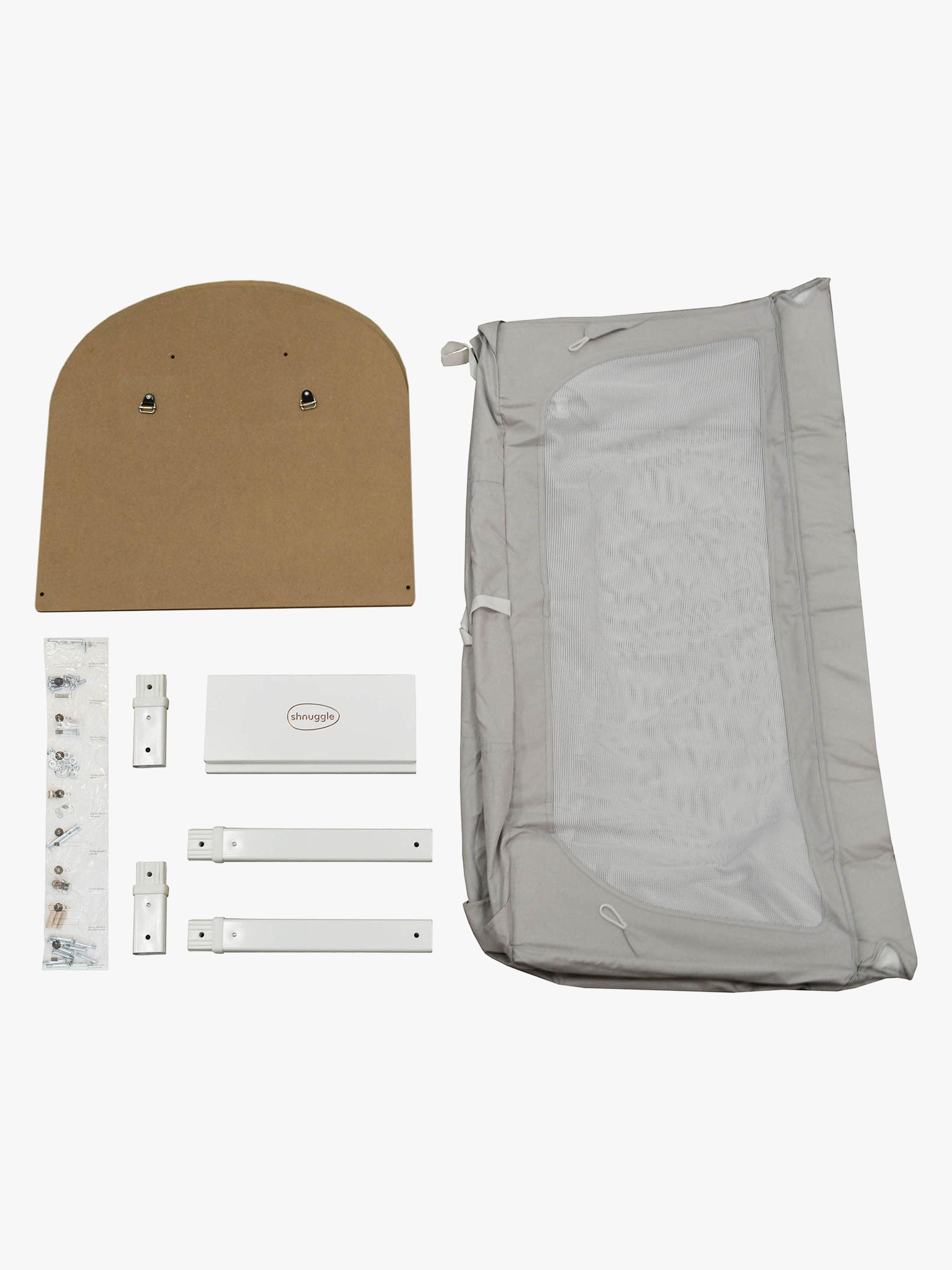 Shnuggle Cot Air Pinnasänkysetti, Dove Grey