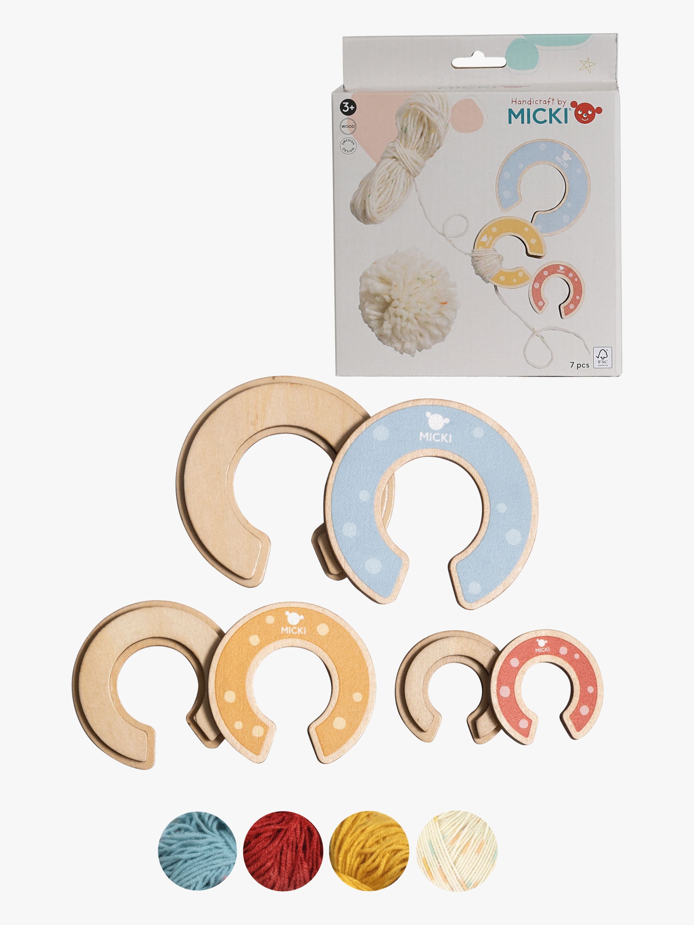 Micki Tupsu 3-pack Puu