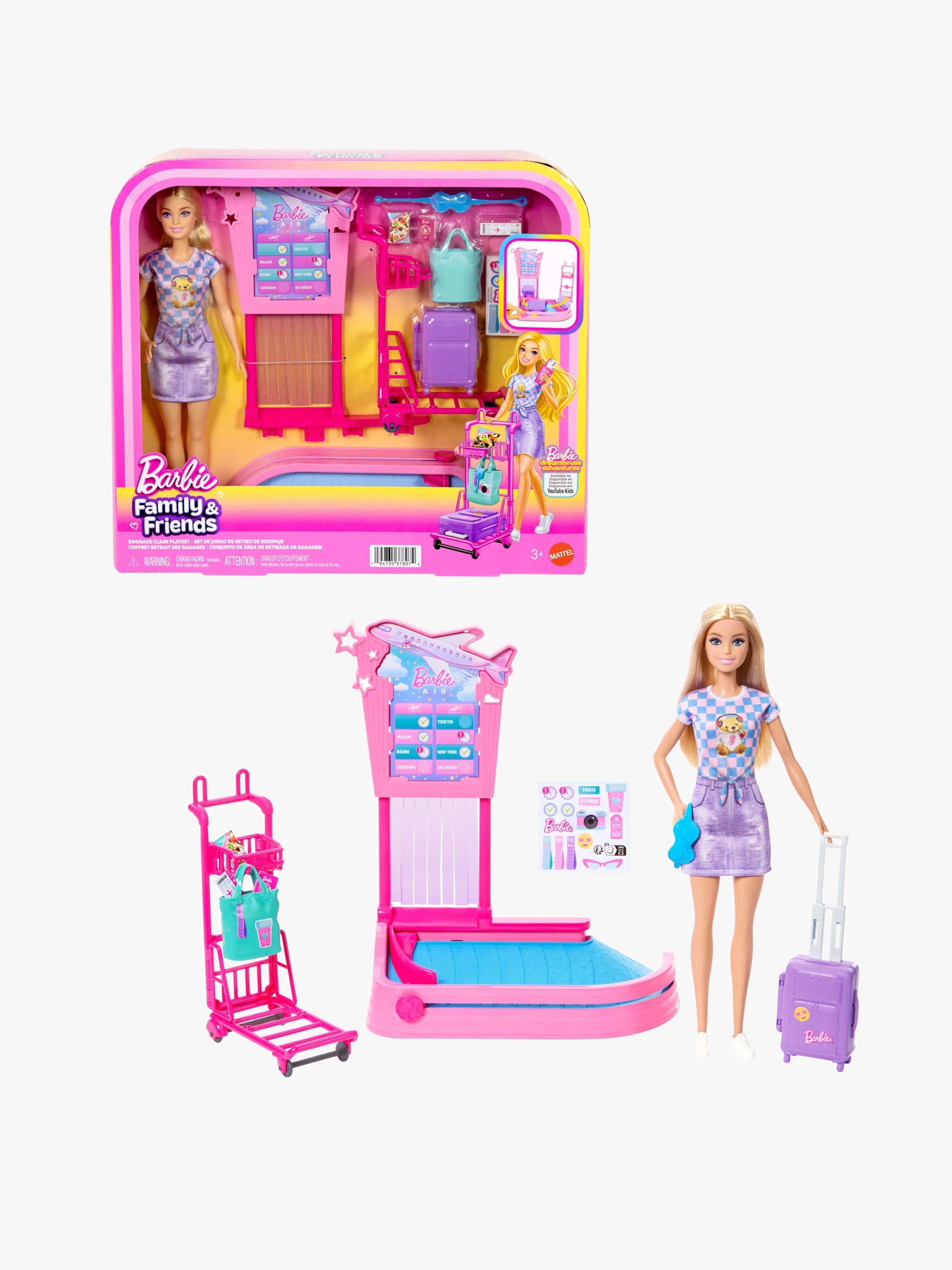 Barbie Leikkisetti Matka