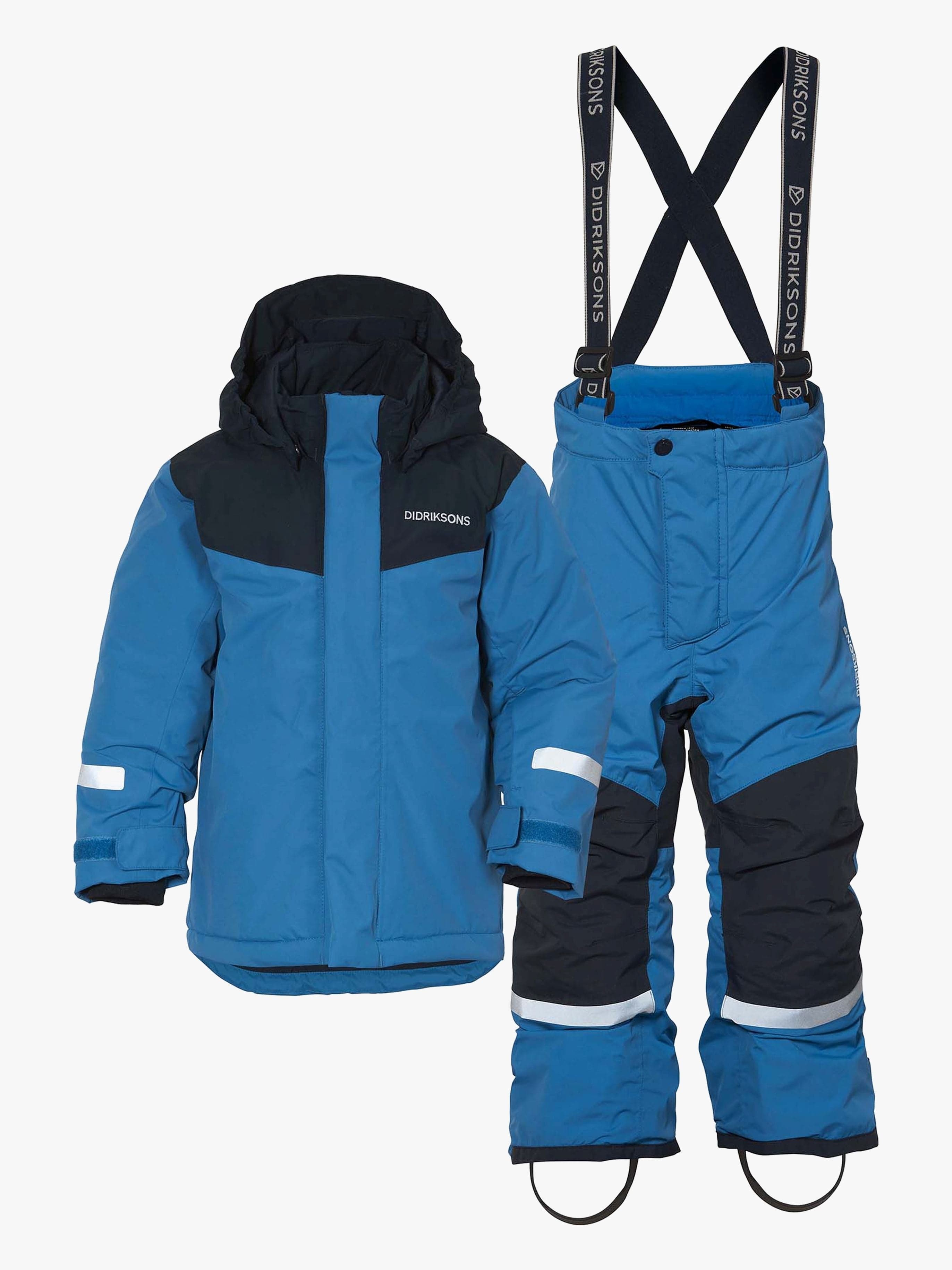 Didriksons Skare Toppapuku, Corn Blue, 80