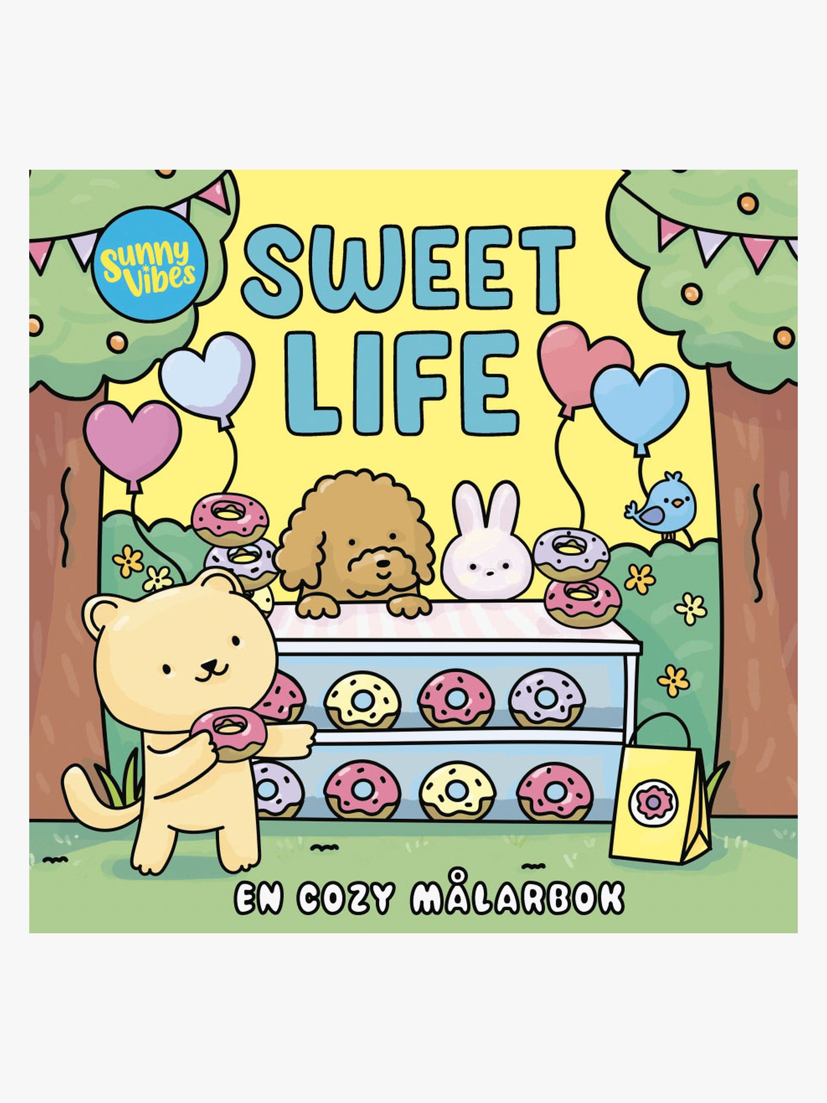 Tukan Förlag Cozy Sweet Life Värityskirja