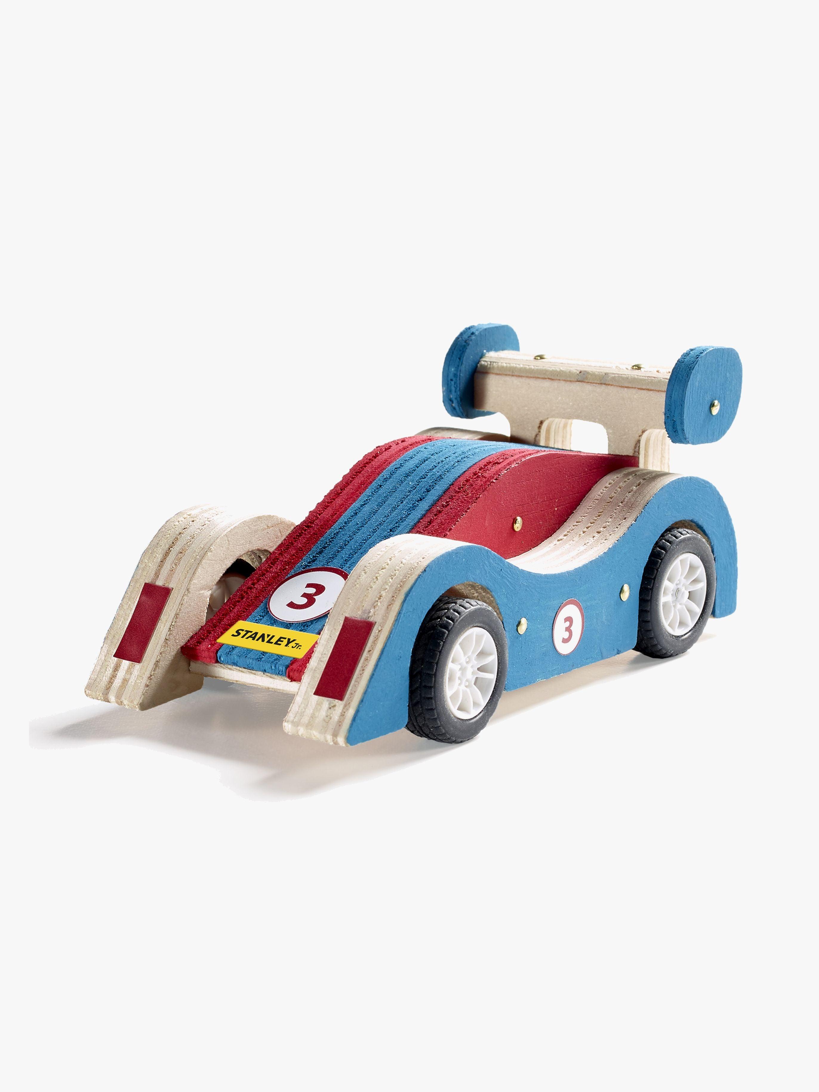 Stanley JR Pull-Back Rakennussarja Urheiluauto