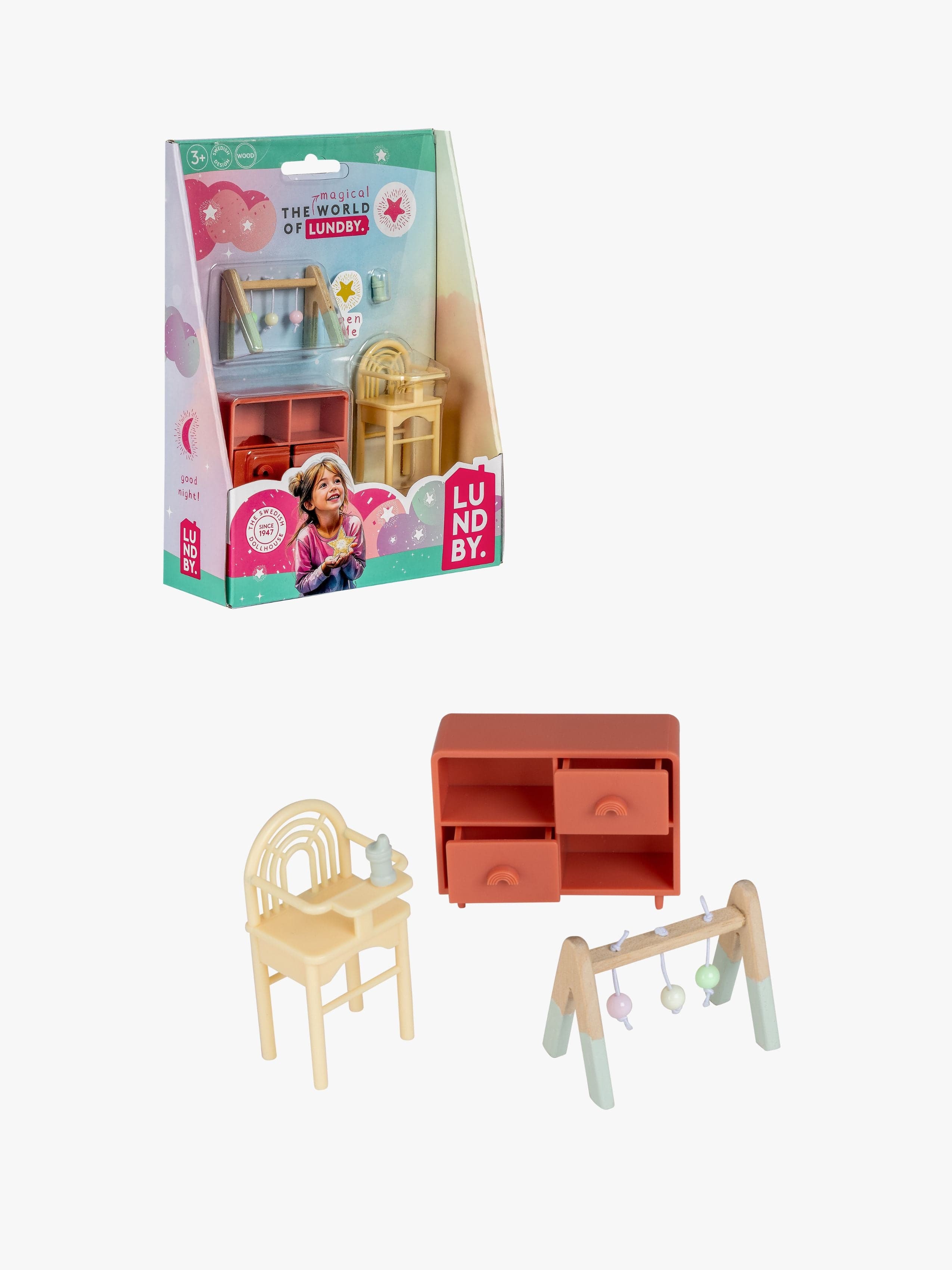 Lundby Nukkekodin Tarvikkeet Vauvanhuone