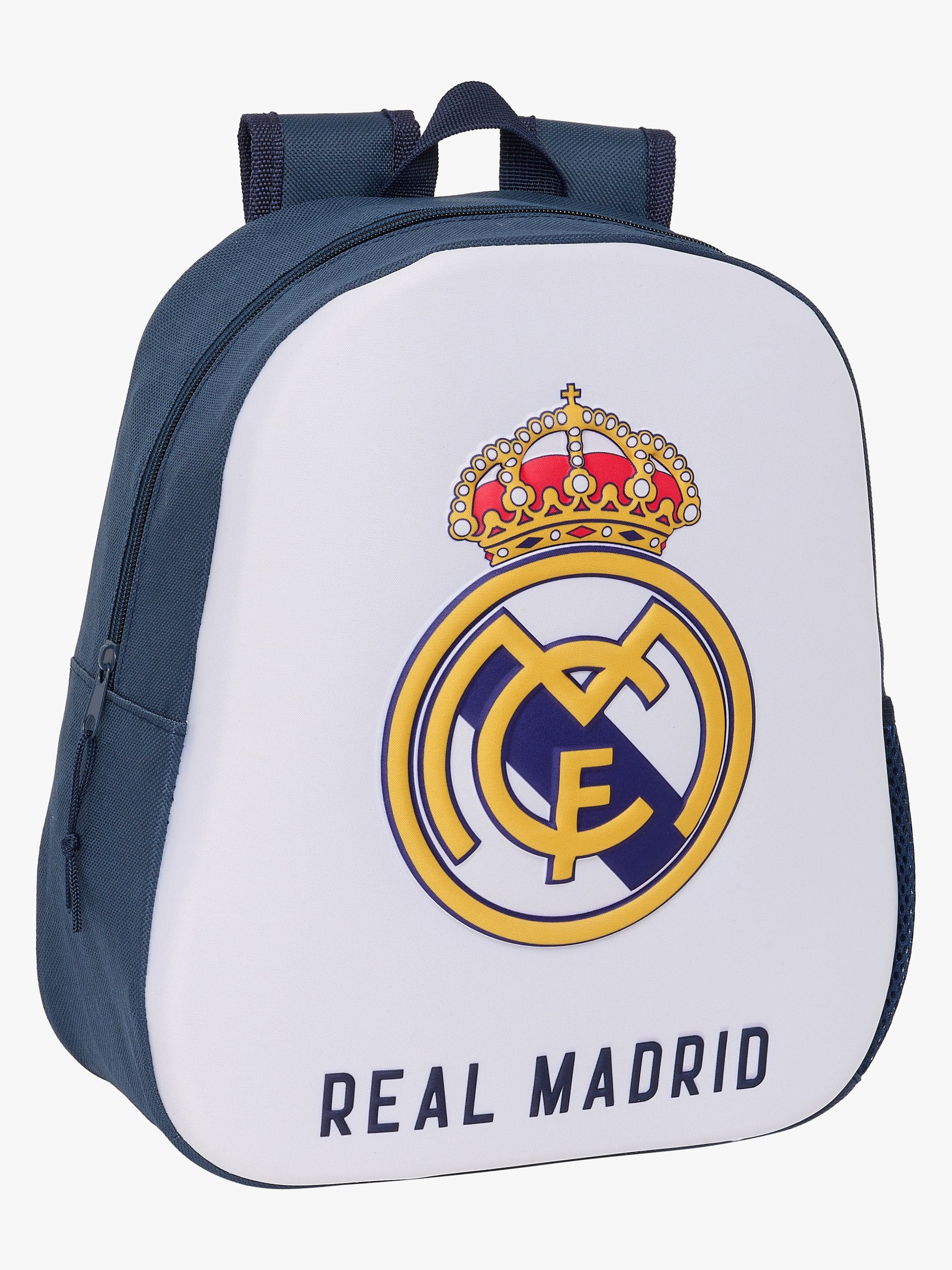 Real Madrid 3D Reppu 8,5L, Valkoinen/Tummansininen