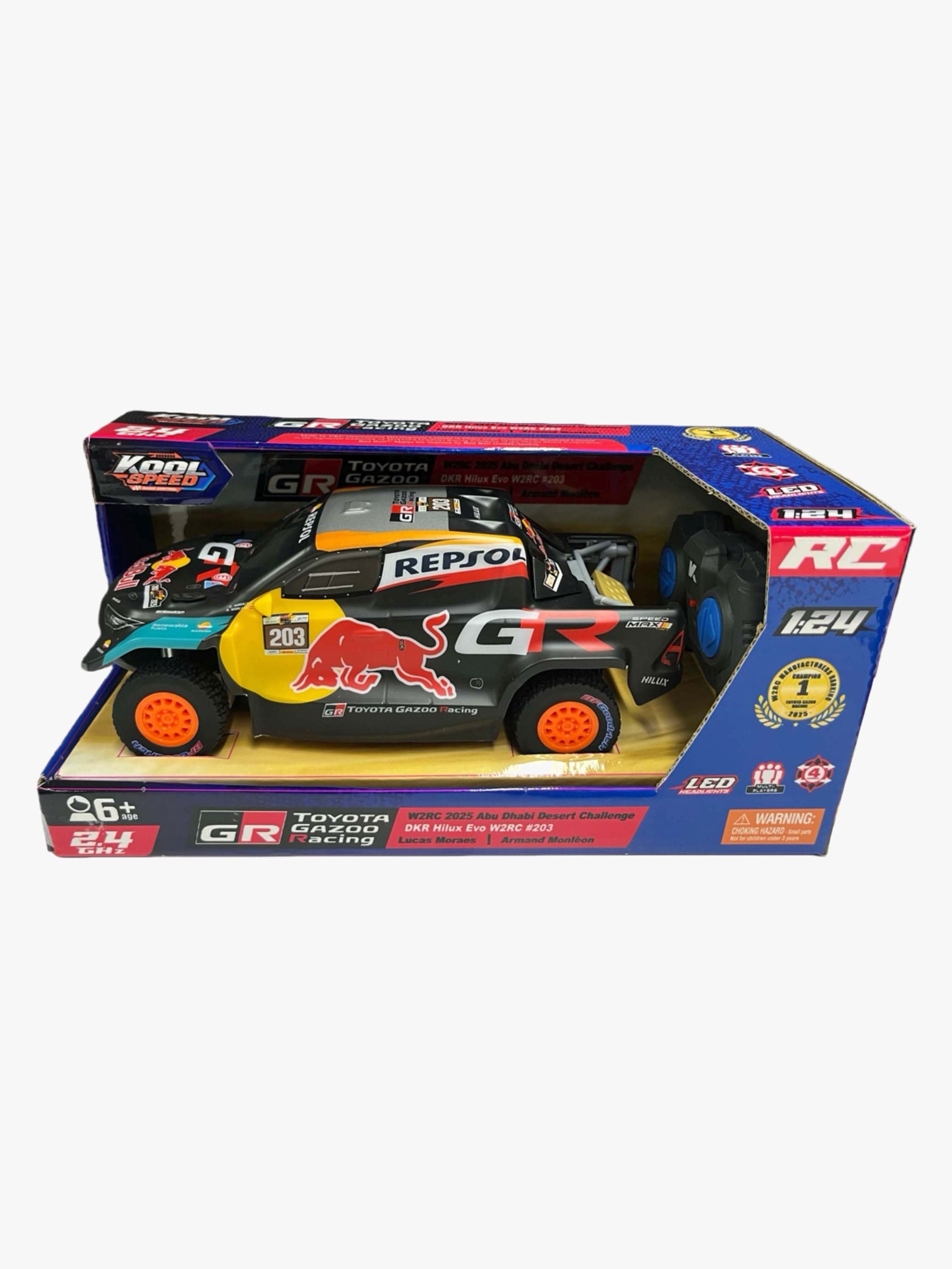 Koolspeed Toyota Gazoo Racing Kauko-ohjattava Dk Hilux 1:24