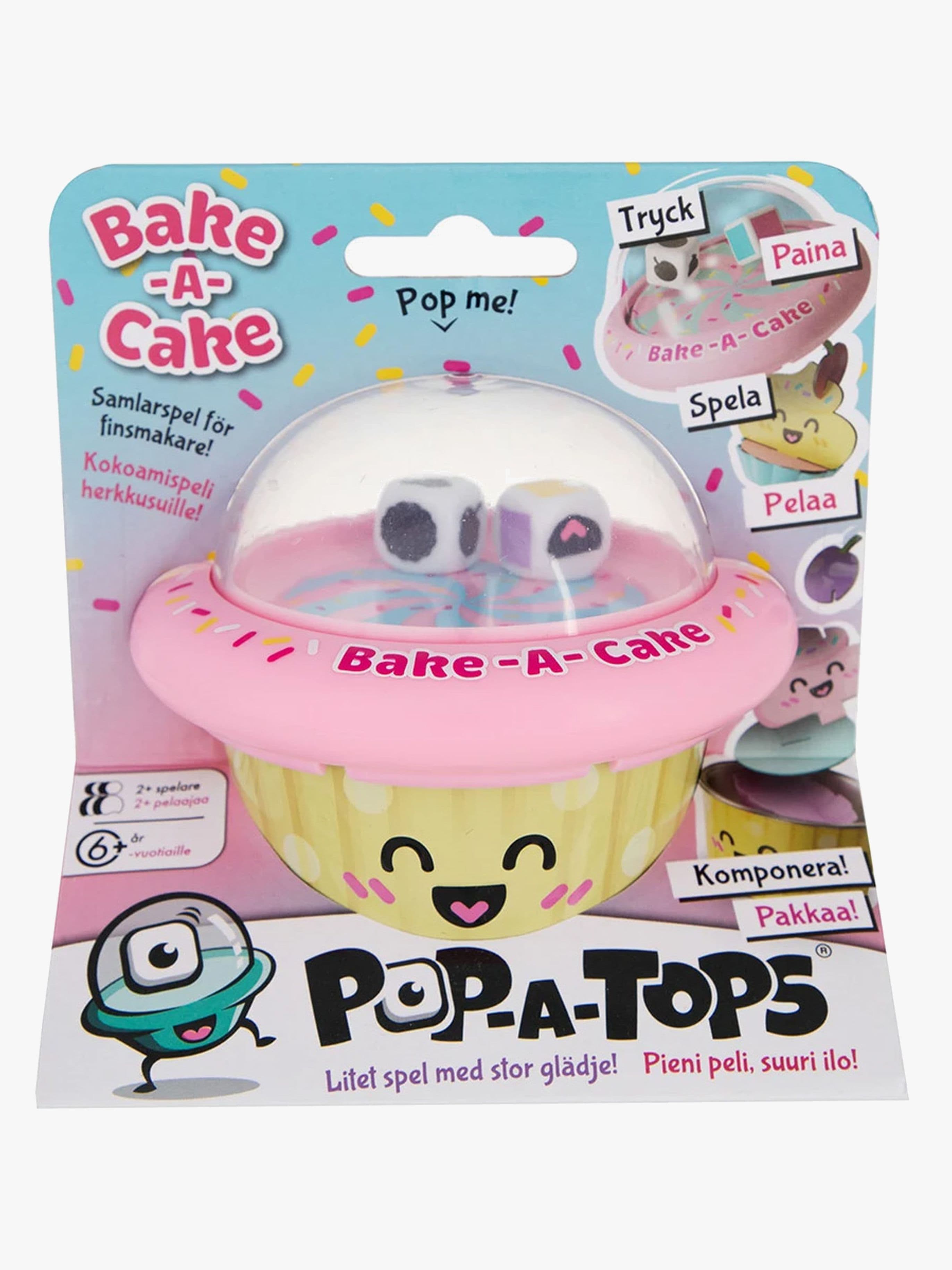 POPATOPS Cupcakes Peli, Vaaleanpunainen