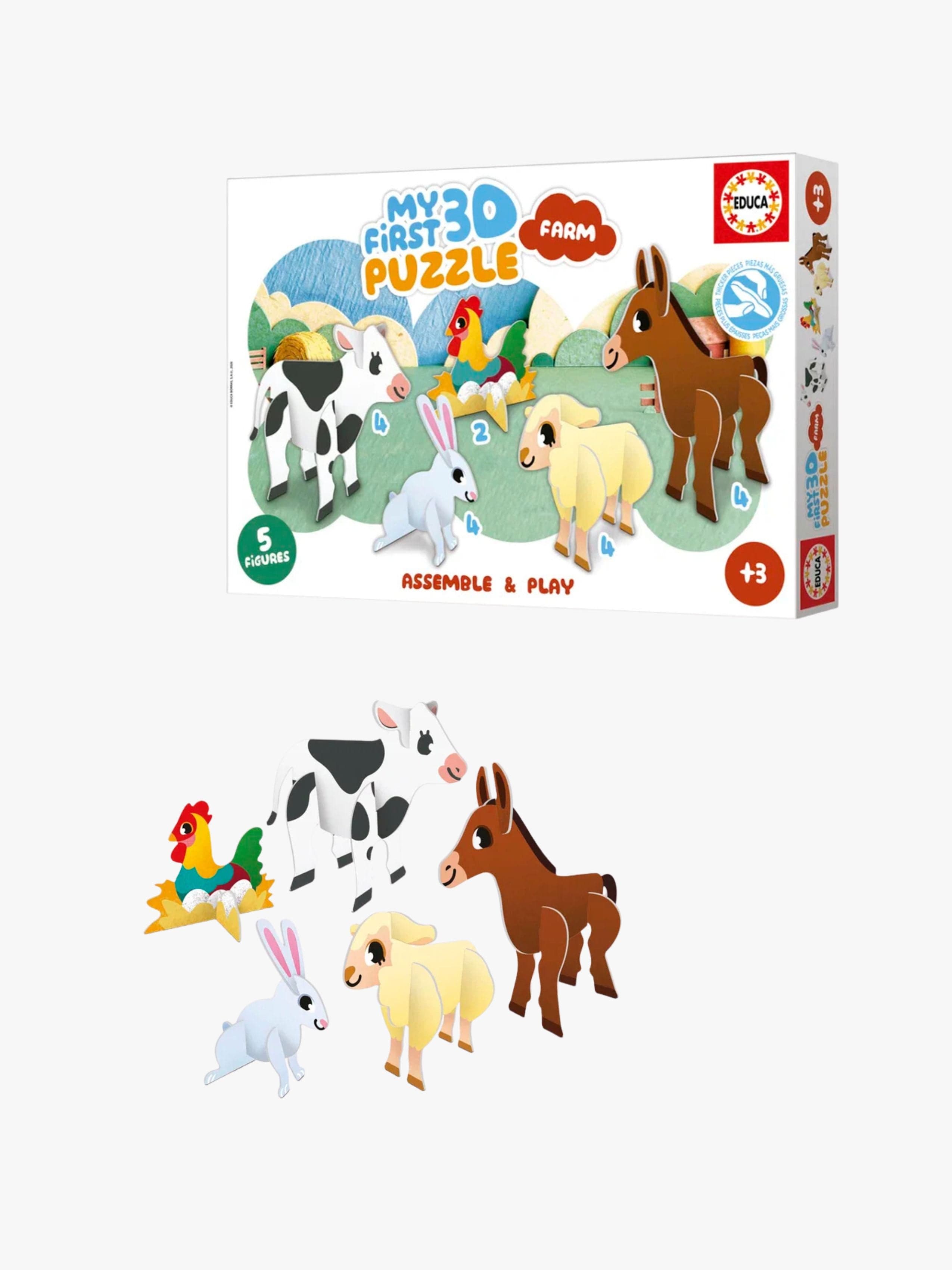 Educa My First 3D-palapeli Farm World