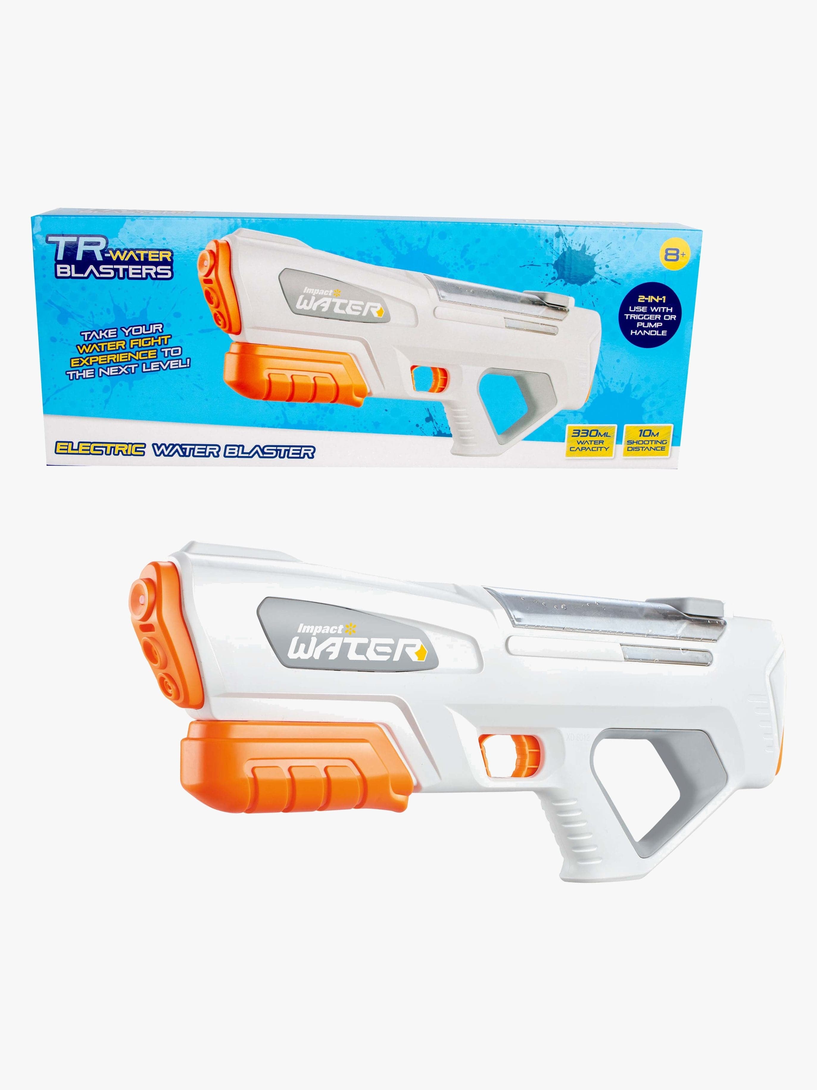 TR Blasters Sähkökäyttöinen Vesipyssy Pump Action 330 ml