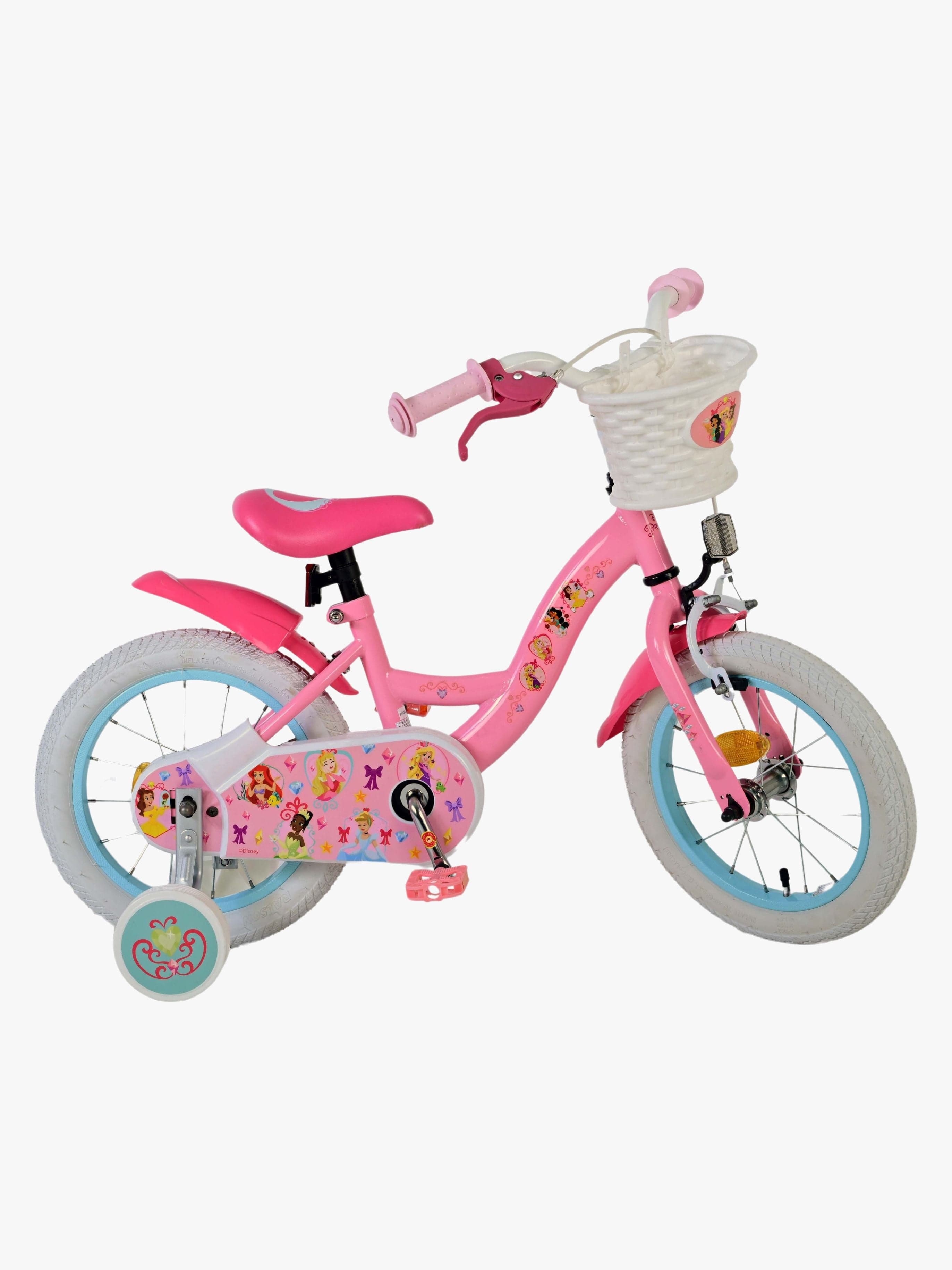 Disney Prinsessat Polkupyörä 14"'"', Vaaleanpunainen