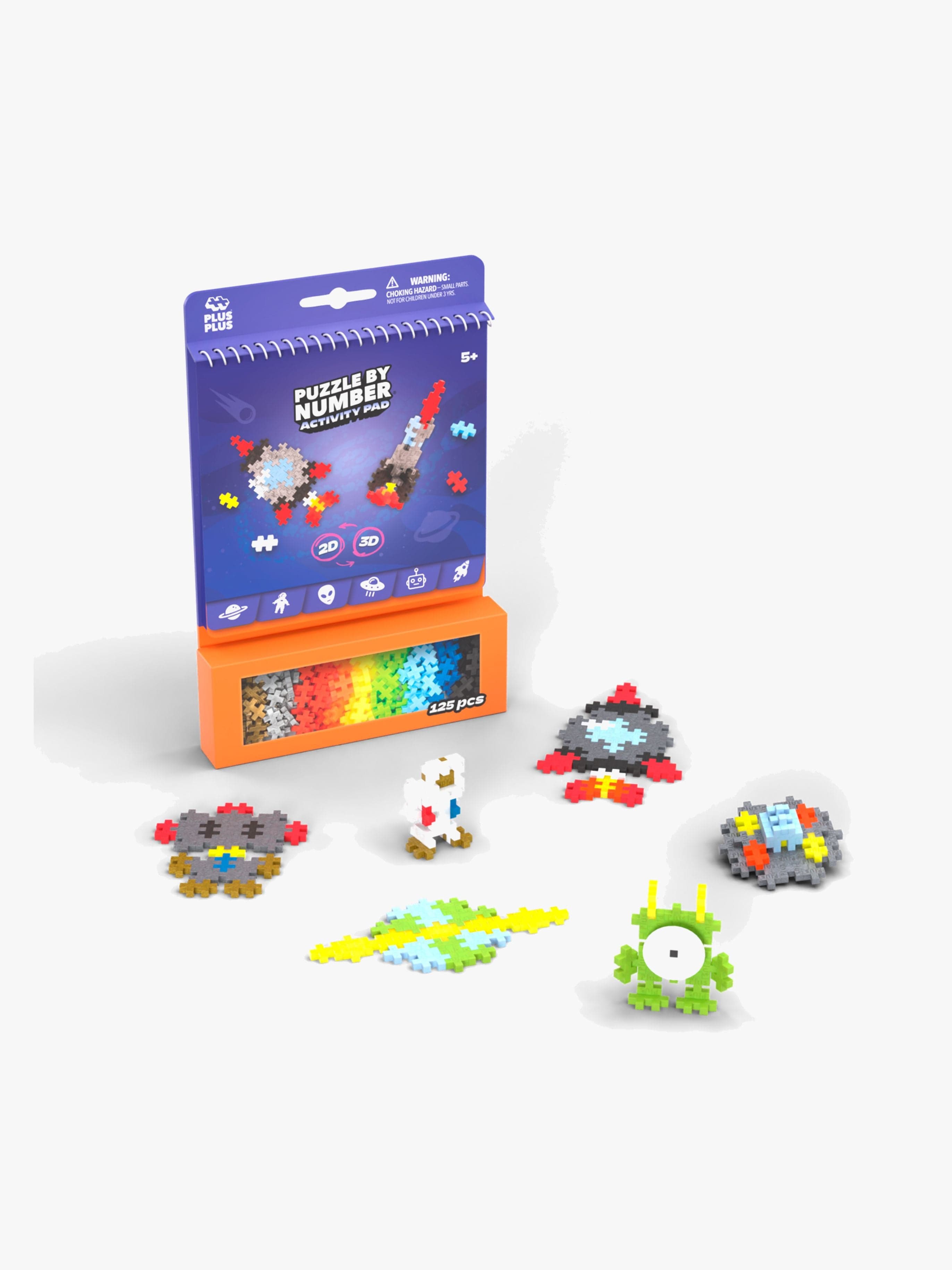 Plus-Plus Activity Pad Space Rakennussarja