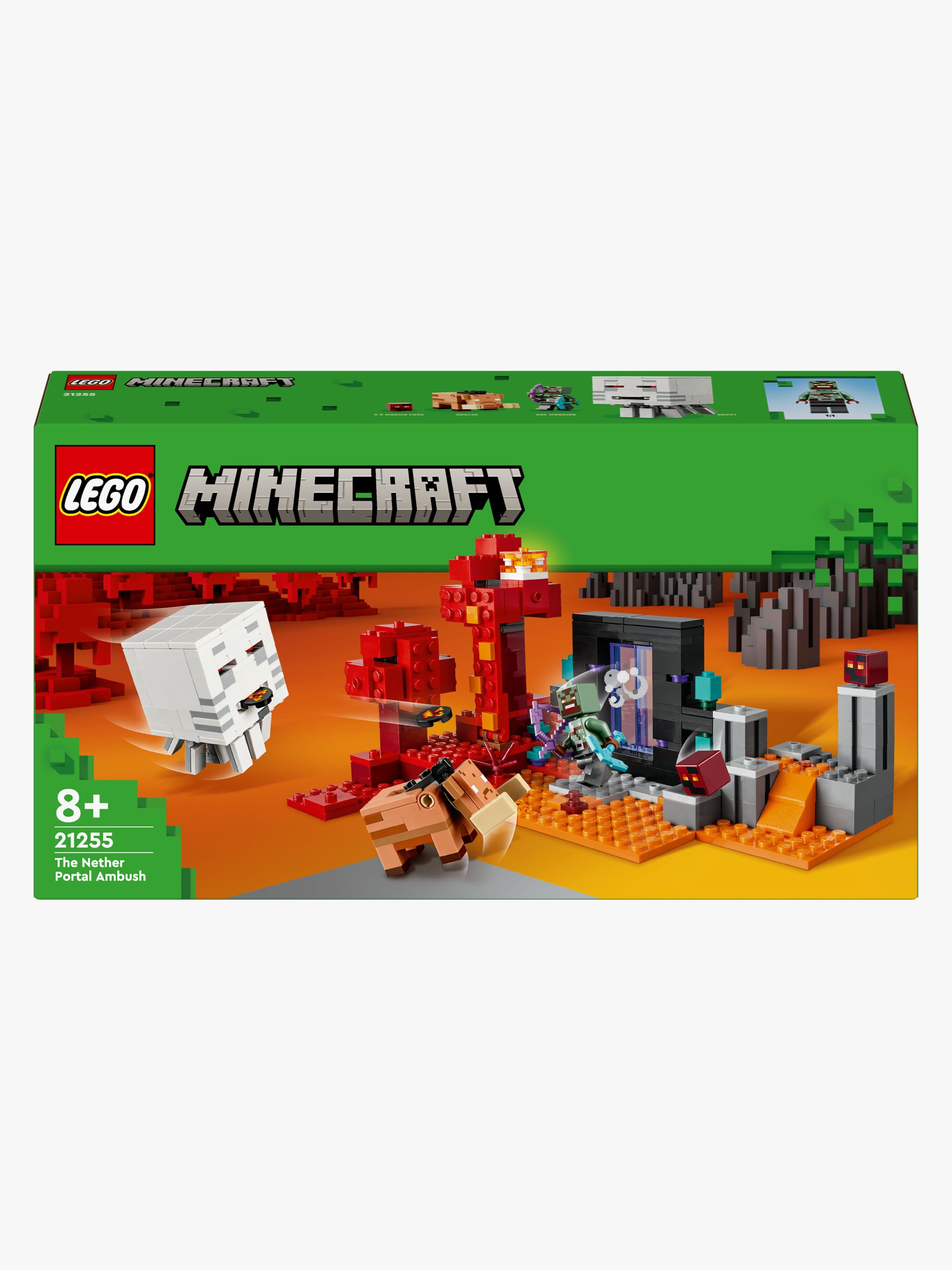 LEGO Minecraft 21255 Hornaportaalin väijytys